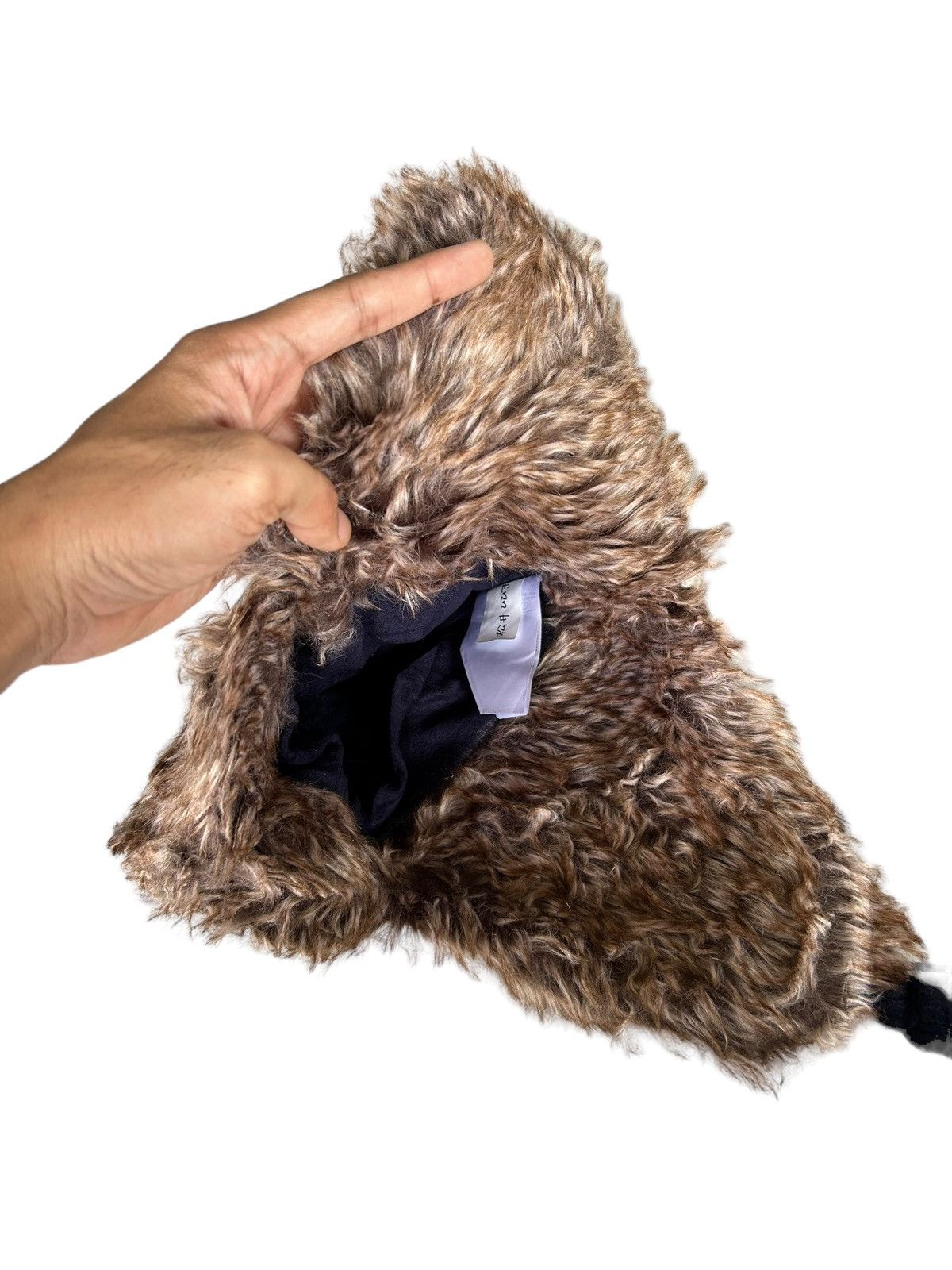 14th Addiction × Japanese Brand × Le Grande Bleu (L.G.B.) Gap Ushanka Fur Beanie Hats Size ONE SIZE - 5 Thumbnail