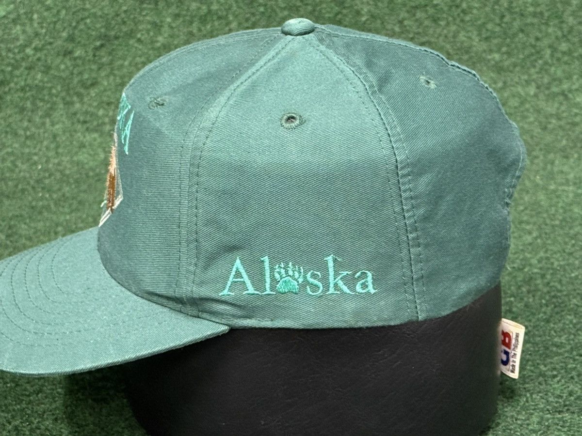 Vintage Vintage 90s Alaska Grizzly Bear Snapback Hat Size ONE SIZE - 3 Thumbnail