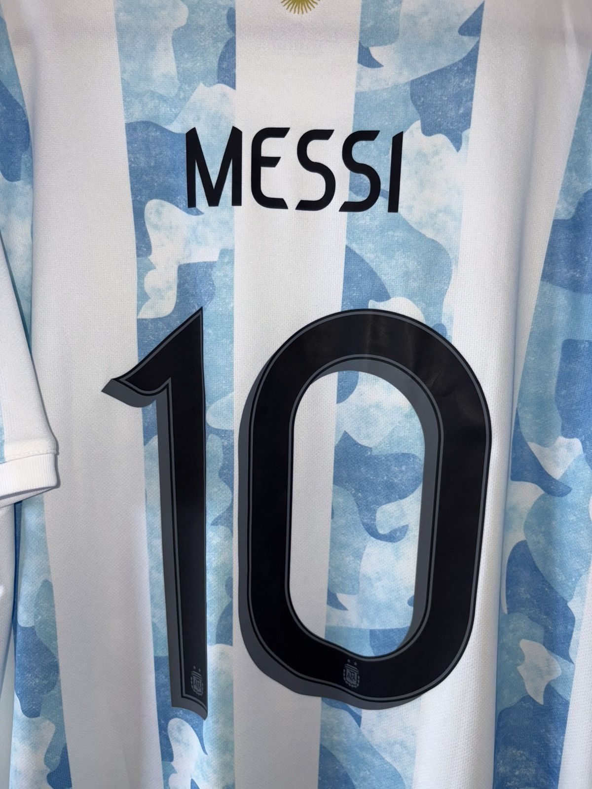 Argentina adidas 2021 domowa Messi — zdjęcie 2