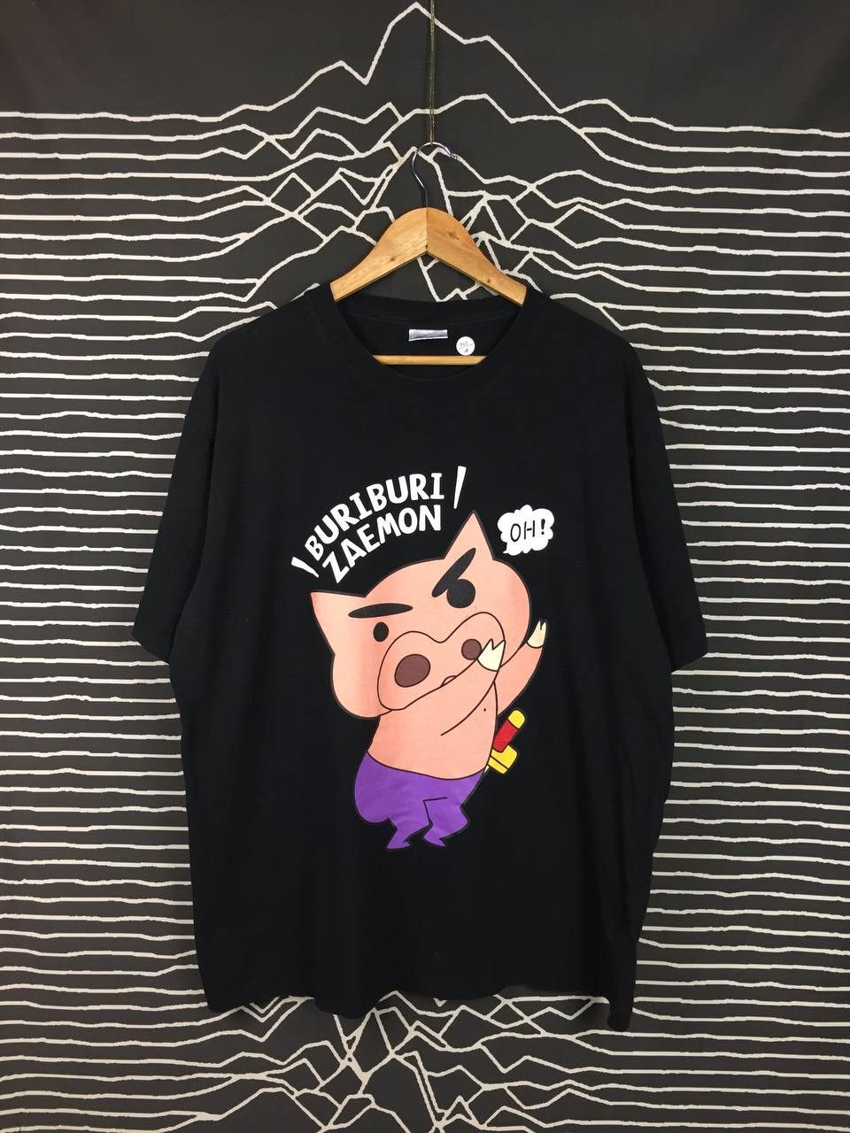 Anime × Japanese Brand × Vintage Vtg Crayon Shin Chan Buriburi Zaemon Anime Manga Cartoon Tee Size US XL / EU 56 / 4 - 1 Thumbnail