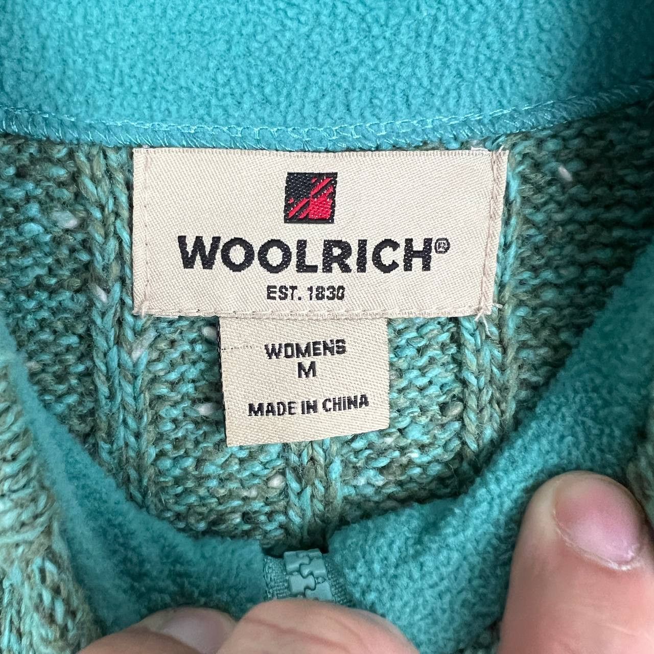 Other Woolrich Sweater Vest Heather Full Zip Knitted Lamb Wool M Size M / US 6-8 / IT 42-44 - 3 Thumbnail