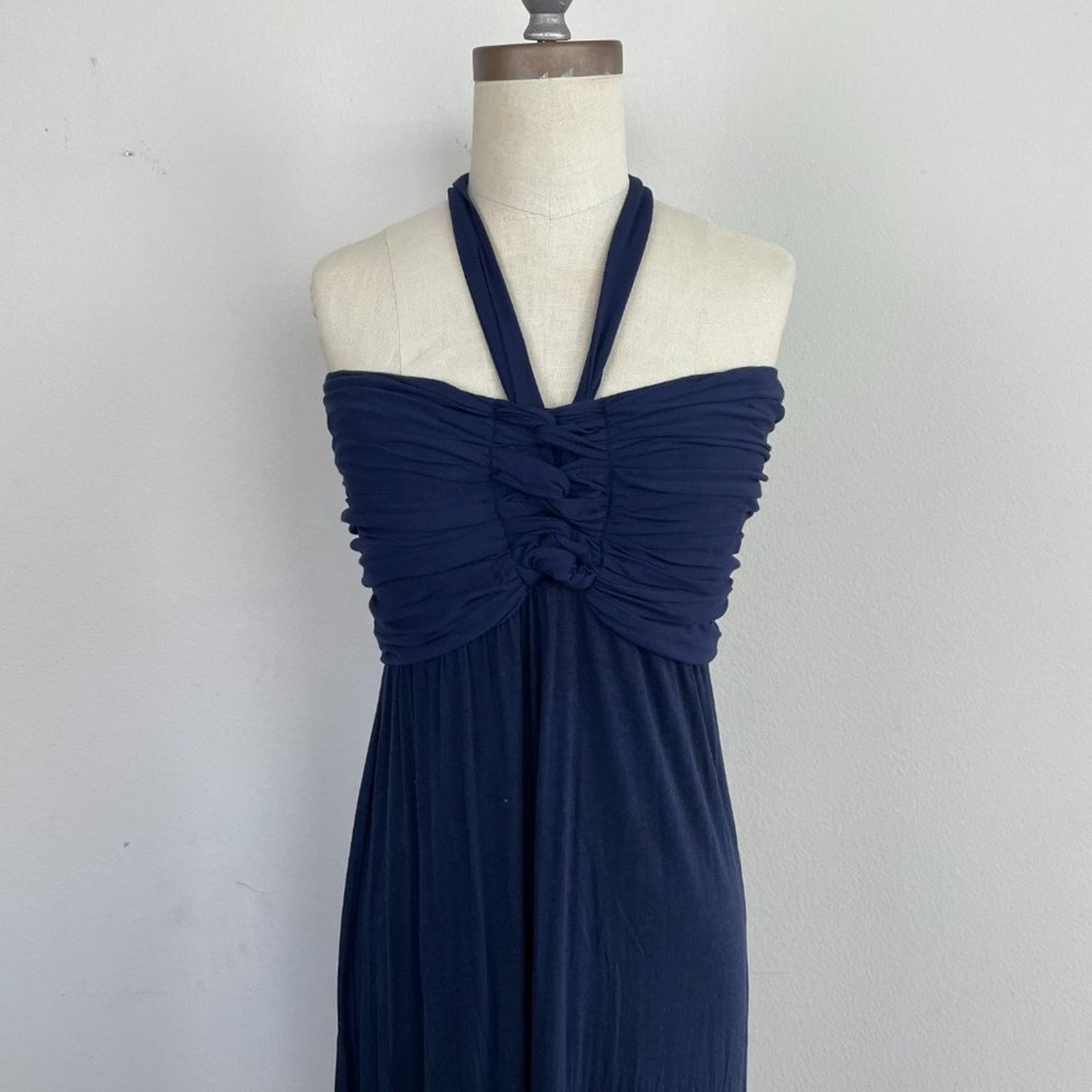 Other Jean West Navy Multiway Maxi Dress, Size L Size L / US 10 / IT 46 - 3 Thumbnail