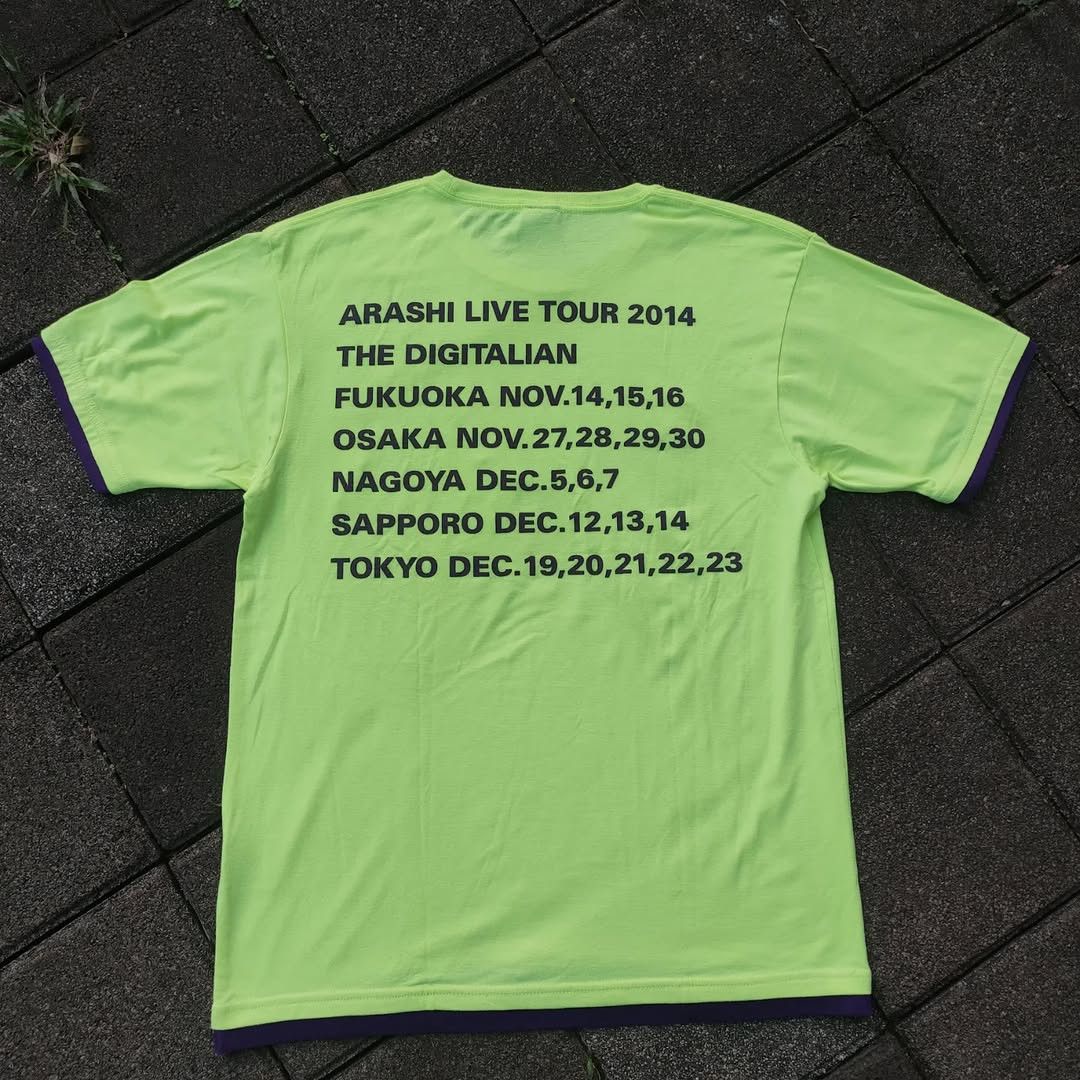 Band Tees Arashi The Digitalian Tour 2014 Size US L / EU 52-54 / 3 - 2 Thumbnail