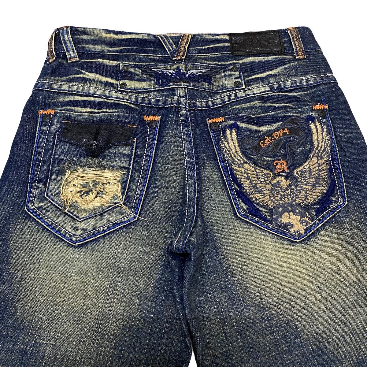 Designer × Japanese Brand × Vintage Rare Design Vintage Japanese Brand Riobera Jeans 2000s Size US 30 / EU 46 - 4 Thumbnail