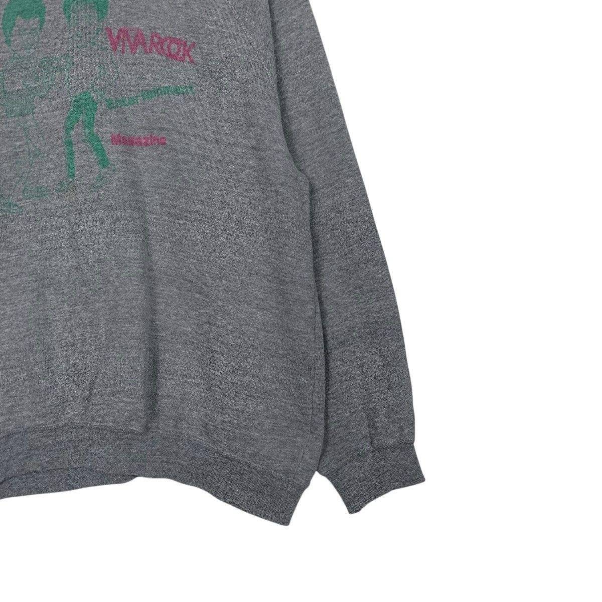 Japanese Brand Vintage Viva Rock Crewneck Sweatshirt Size US M / EU 48-50 / 2 - 4 Thumbnail