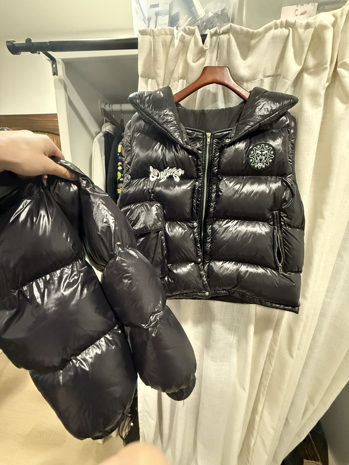Glo Gang Glo Gang Glocler Flare Collar Puffer Jacket Sz M Size US M / EU 48-50 / 2 - 3 Thumbnail