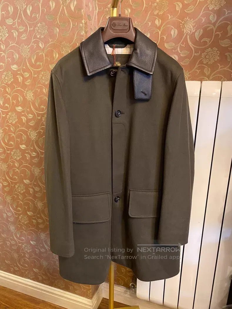 Loro Piana Loro Piana 100% cashmere lamb fur coat windbreaker jacket Size US M / EU 48-50 / 2 - 1 Thumbnail