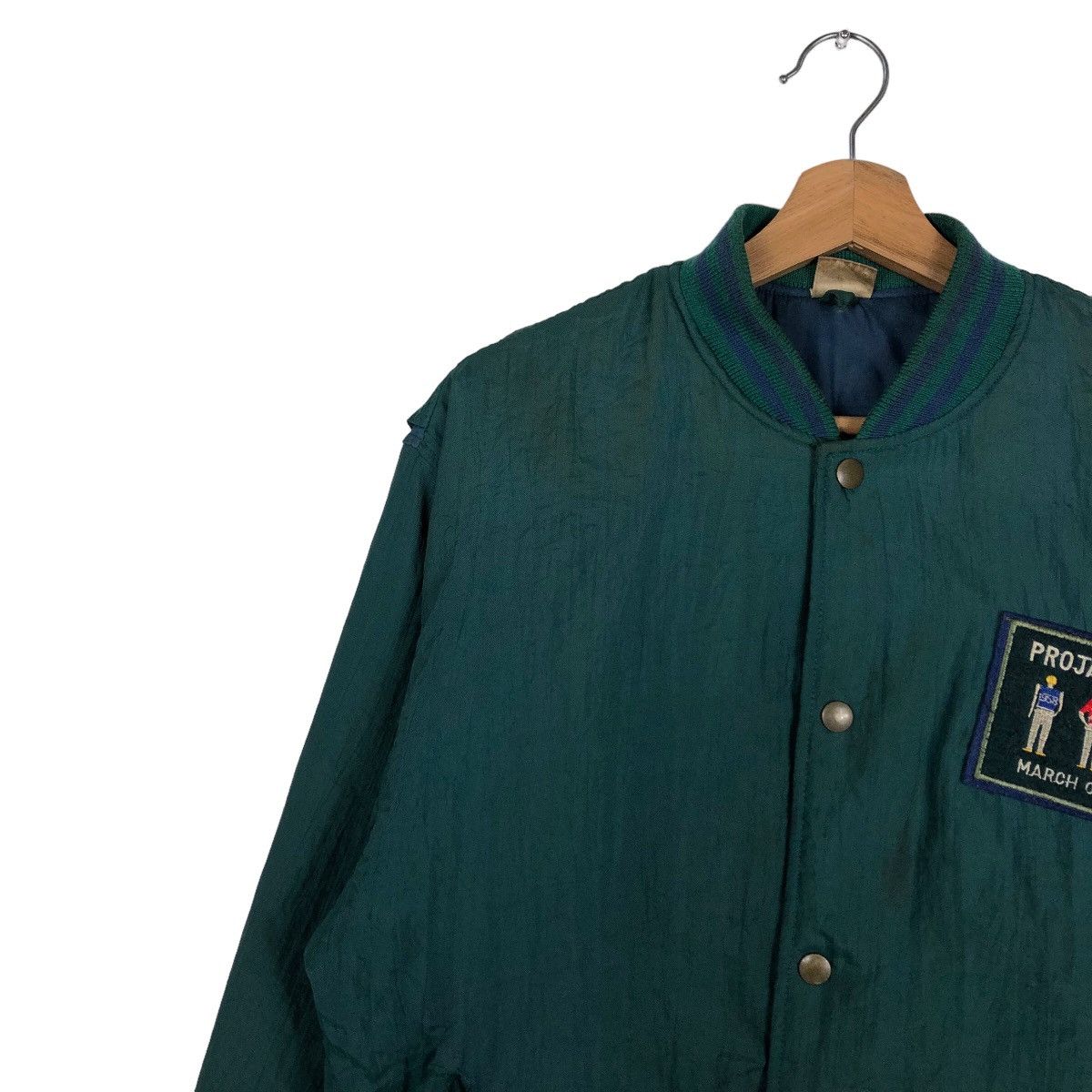 Hysteric Glamour 🔥Vintage Bomber Jacket Projack Club Big Logo Cartoon Size US S / EU 44-46 / 1 - 7 Thumbnail