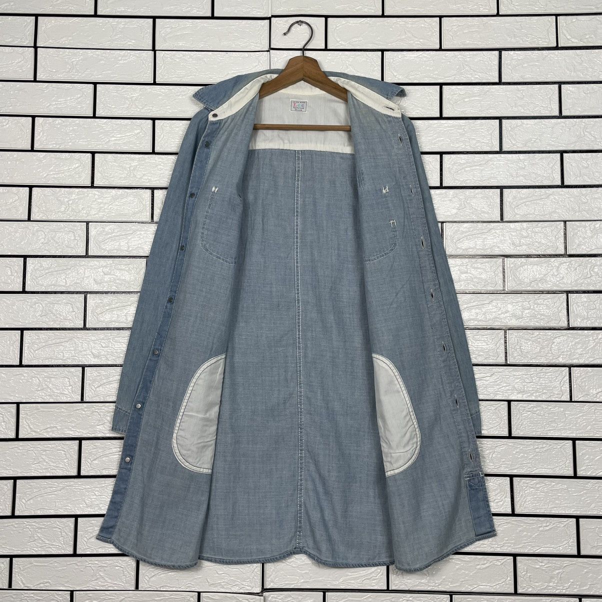 Lee Lee Union Made Sanforized Long Jacket Size S / US 4 / IT 40 - 11 Thumbnail