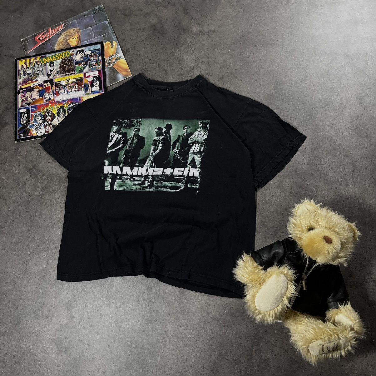 Band Tees Vintage 90s Rammstein Big Logo Rock Metal Tshirt Tee Size US L / EU 52-54 / 3 - 1 Thumbnail