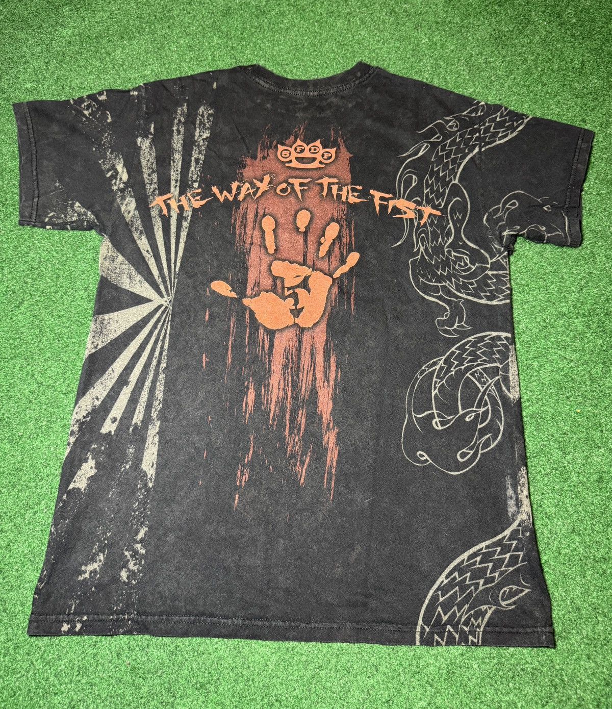 Band Tees Y2K Five Finger Death Punch FFDP Way Of The Fist T Shirt Size US M / EU 48-50 / 2 - 3 Thumbnail