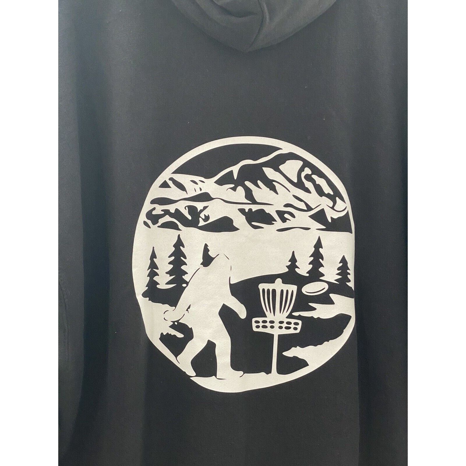 The Unbranded Brand Disc Golf Pullover Hoodie M Dual Logo Double SASQUATCH Size US M / EU 48-50 / 2 - 7 Thumbnail