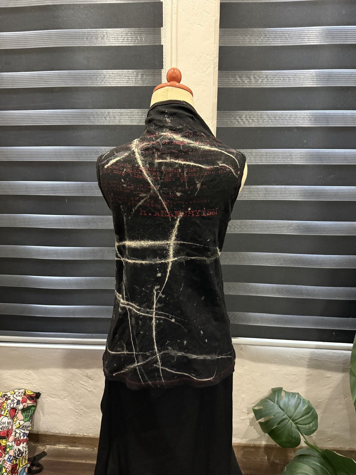 Japanese Brand Rare 🖤 H. Naoto Tank Top Size S / US 4 / IT 40 - 9 Thumbnail