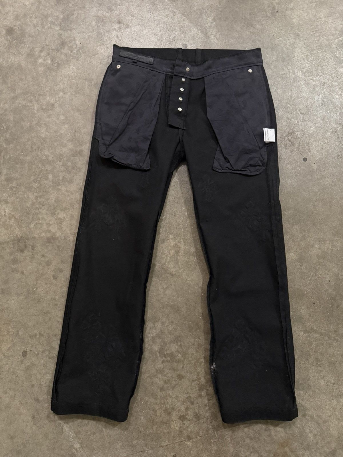 Chrome Hearts Chrome Hearts Cross Patch Chinos Size US 33 - 19 Thumbnail