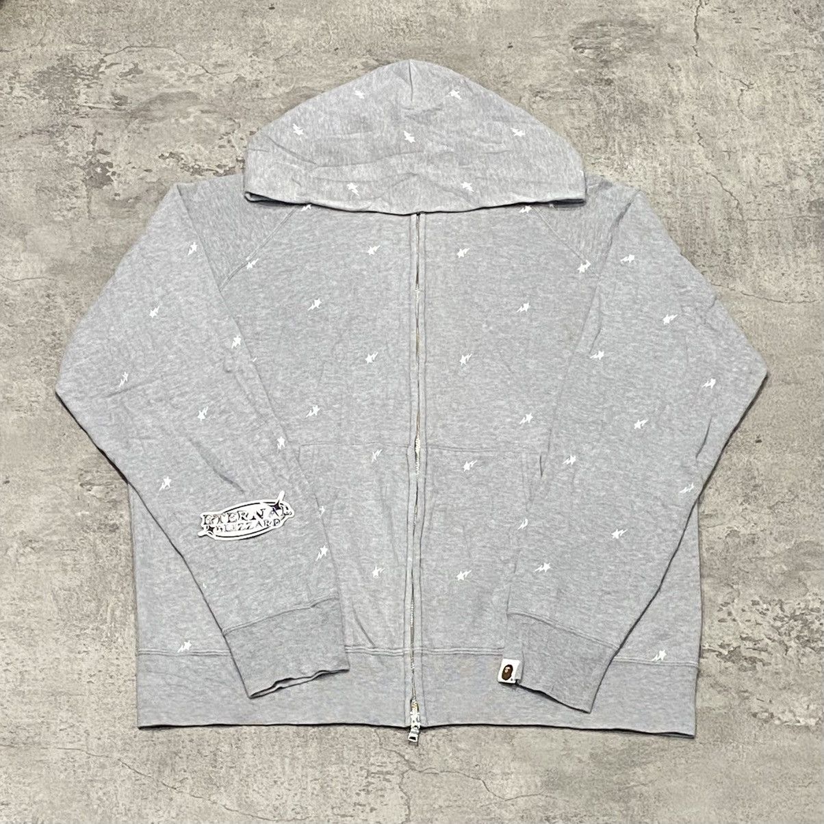 Bape Bape Sta Embroidery Hoodie Size US XL / EU 56 / 4 - 1 Thumbnail