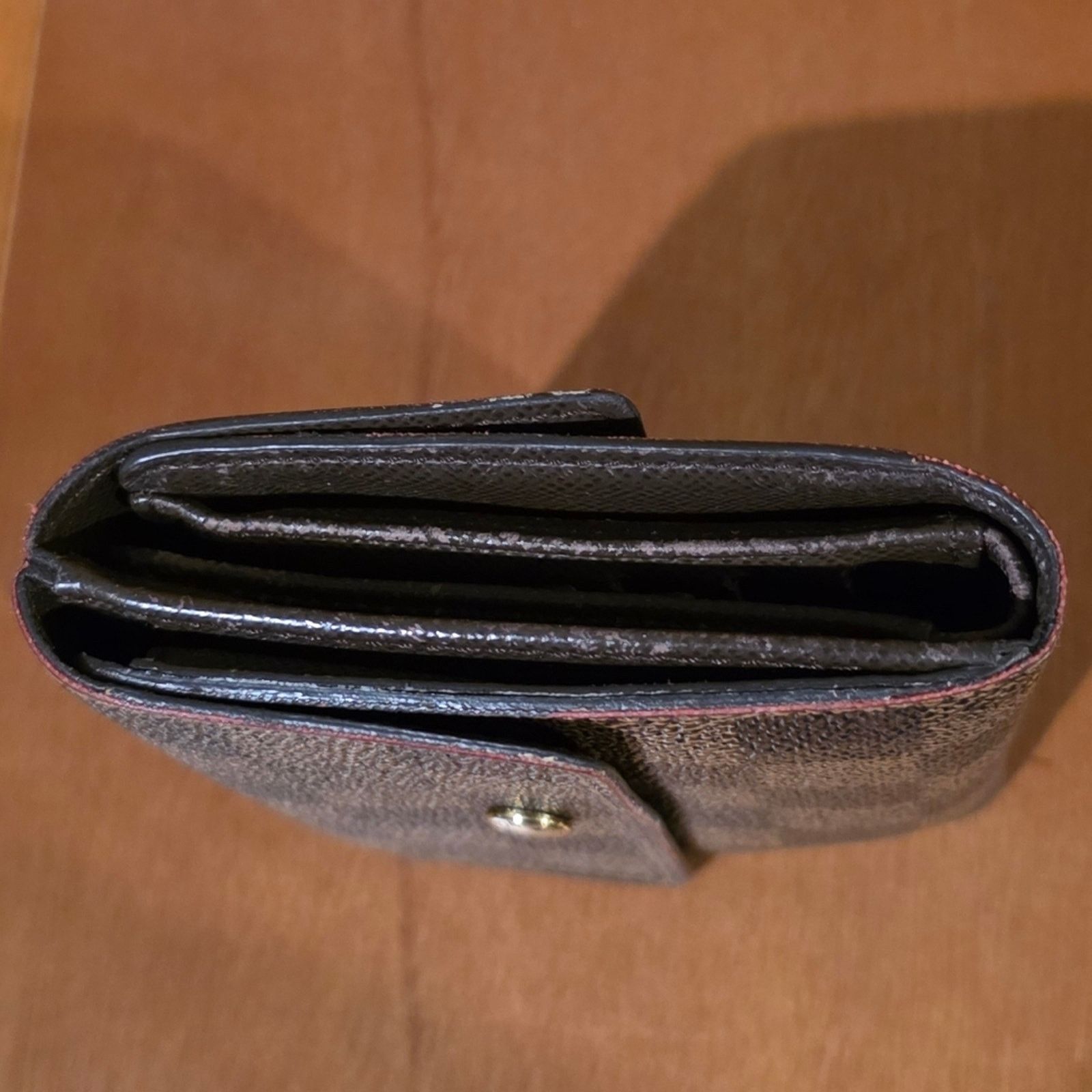 Louis Vuitton Louis Vuitton Damier Ebene Elise Wallet Size ONE SIZE - 11 Thumbnail