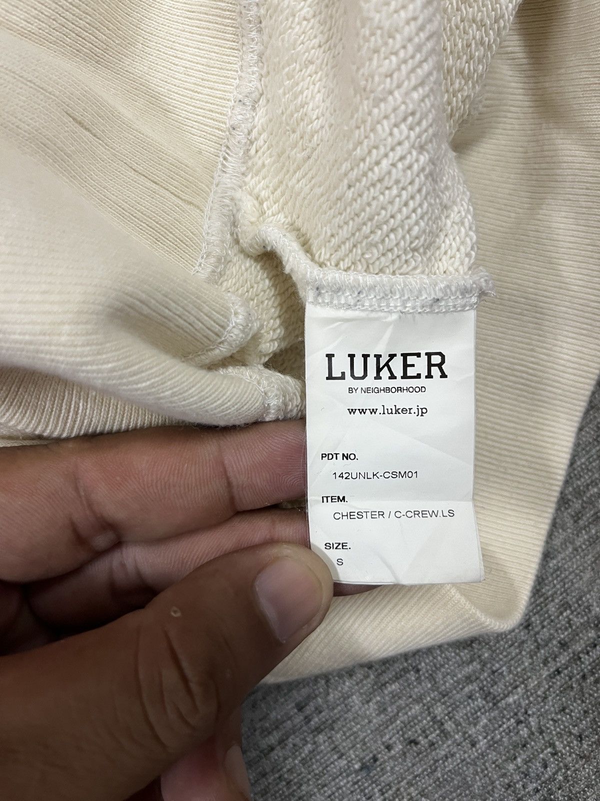Neighborhood Luker by neighborhood sweatshirt Size US S / EU 44-46 / 1 - 12 Thumbnail