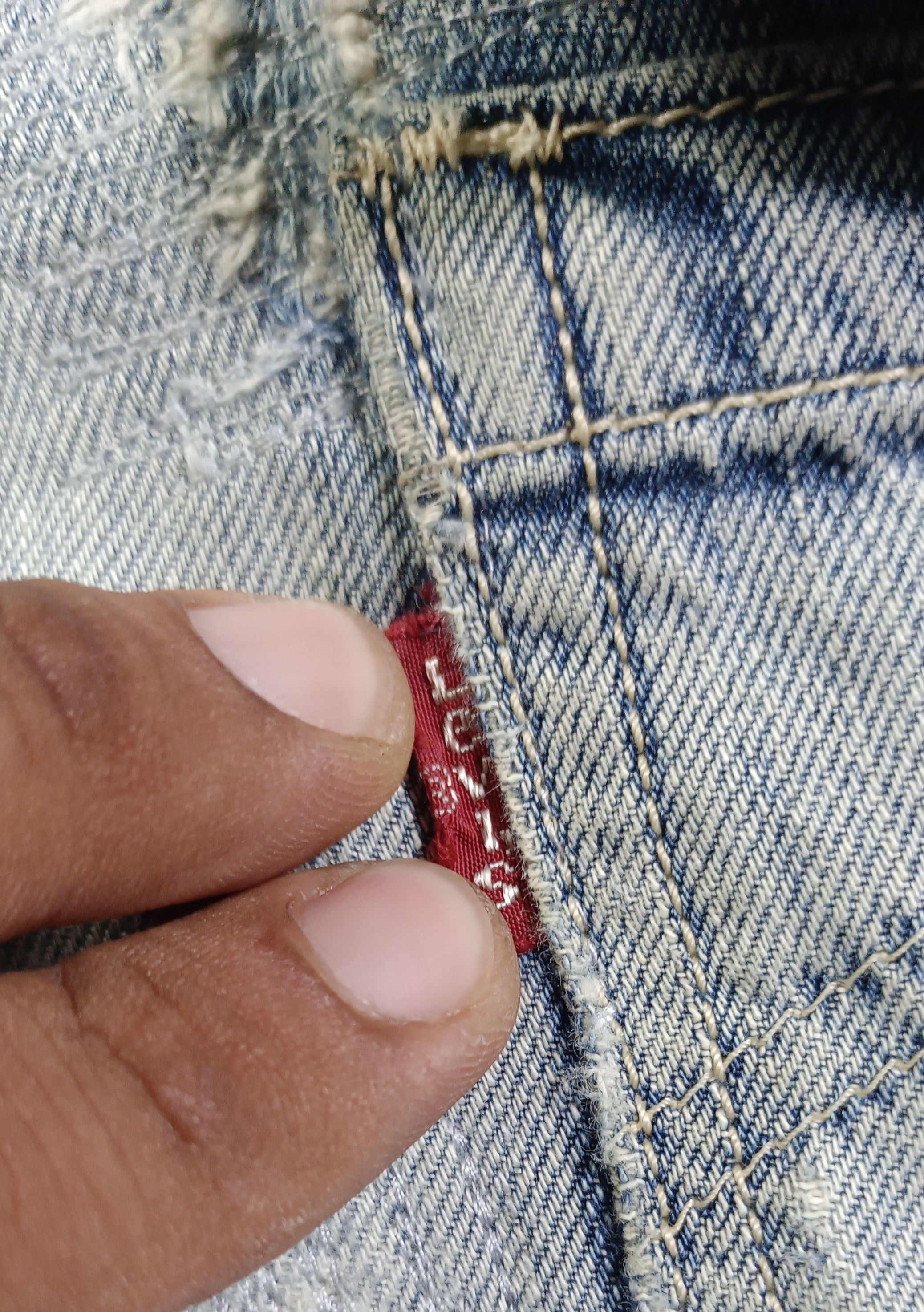 Levi's 🔥🔥Vintage 90s Levis Classic Double Knee Distressed Denim Size US 30 / EU 46 - 12 Thumbnail