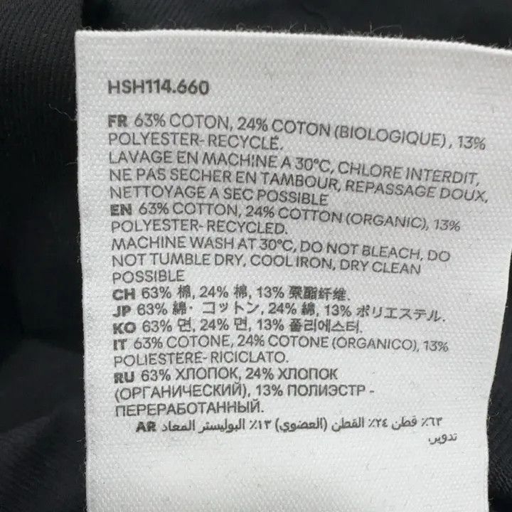 AMI AMIPARIS Black Long Sleeve Shirt with Logo -2507 Size US M / EU 48-50 / 2 - 4 Thumbnail