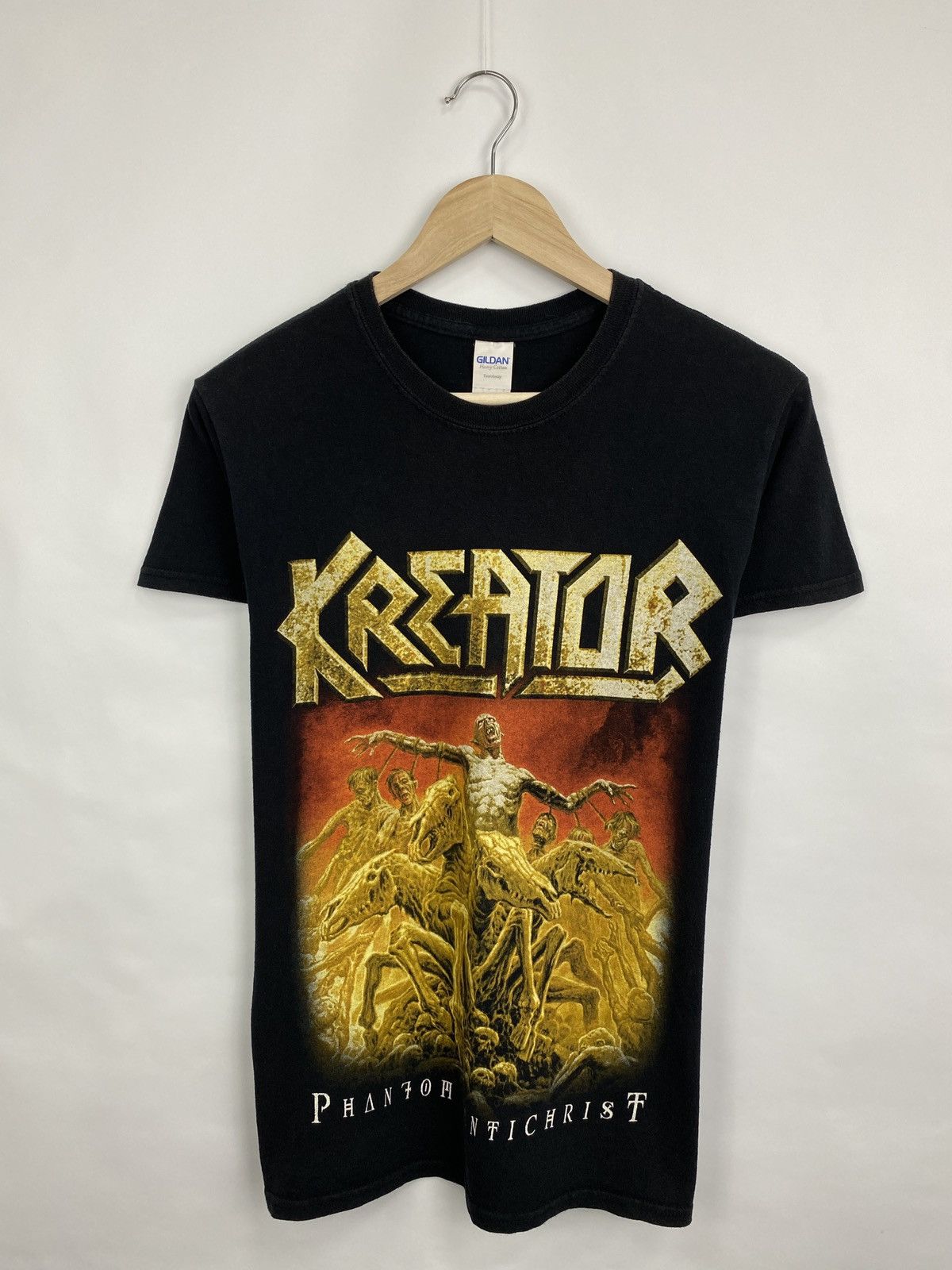 Band Tees Vintage Y2K Kreator Phantom Antichrist T-shirt rare retro Size US S / EU 44-46 / 1 - 3 Thumbnail