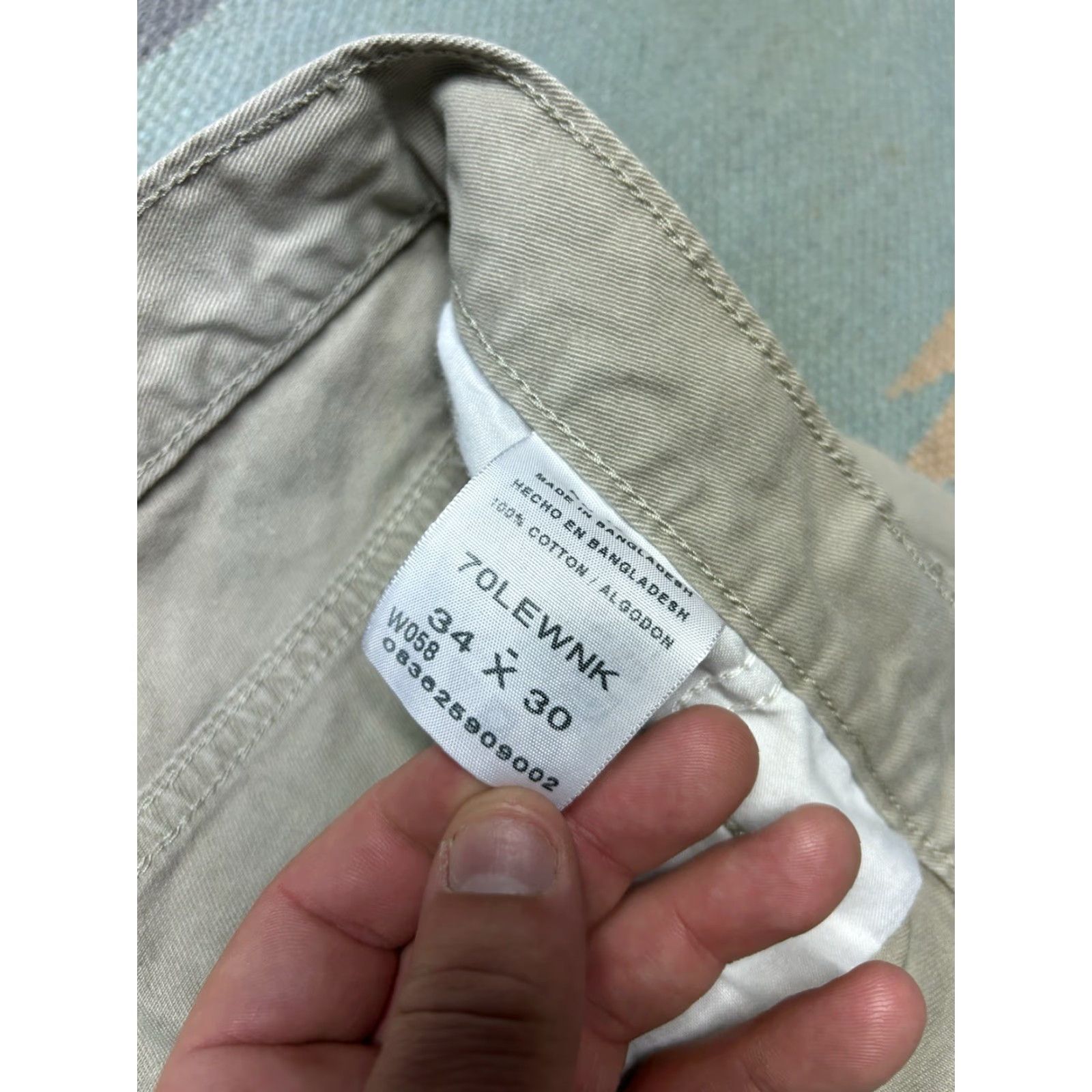 Wrangler VINTAGE Wrangler Cargo Pants Wide-Leg Beig e Hiking 35x29 Mens Pants Size US 35 - 6 Thumbnail