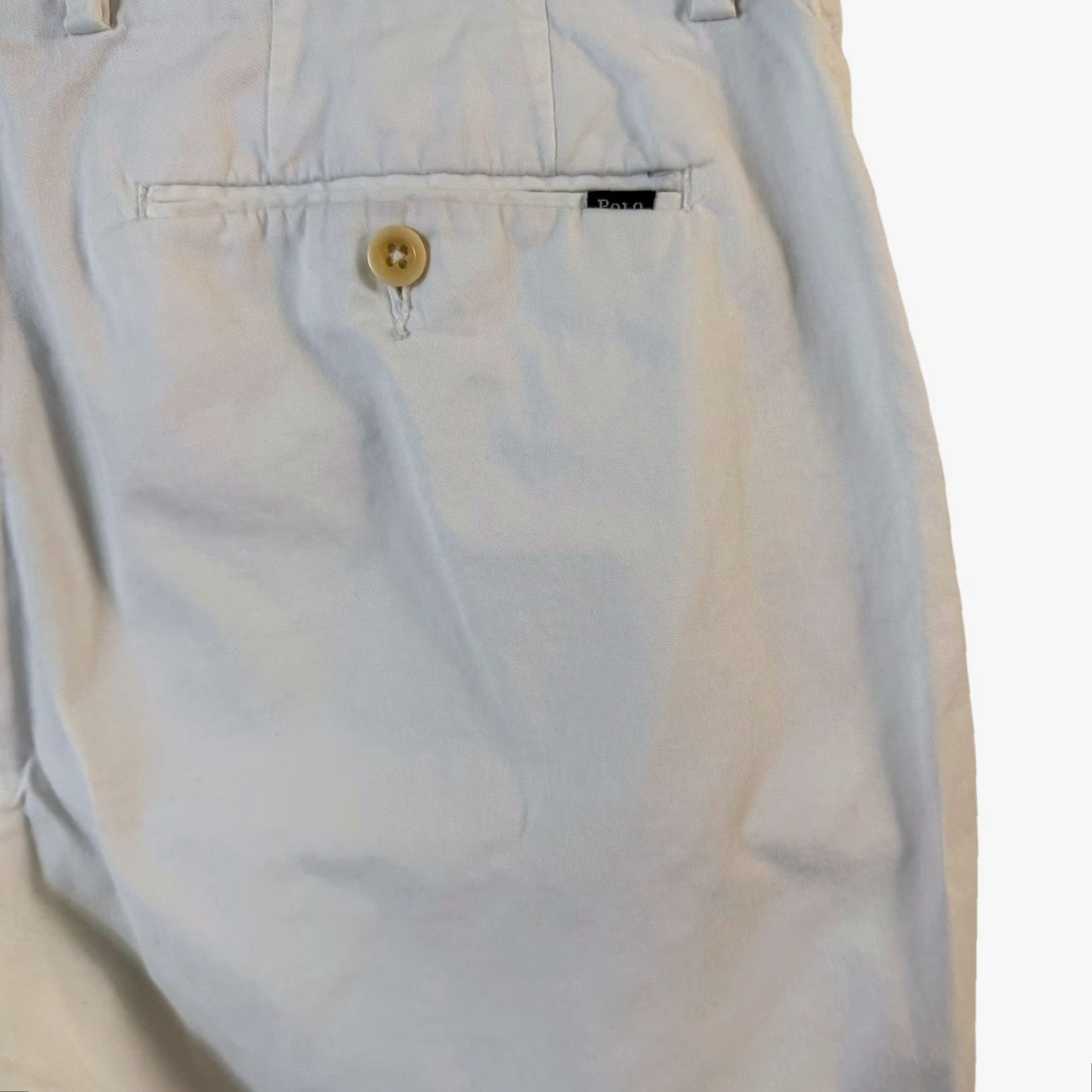 Polo Ralph Lauren Polo Ralph Lauren Chino Short White Stretch Classic-Fit Men 33 Vacation Casual Preppy Size US XS / EU 42 / 0 - 7 Thumbnail