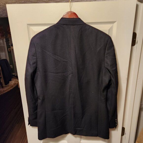 Alfani Alfani men's new black sport coat jacket blazer size: 42R Size 42R - 3 Thumbnail