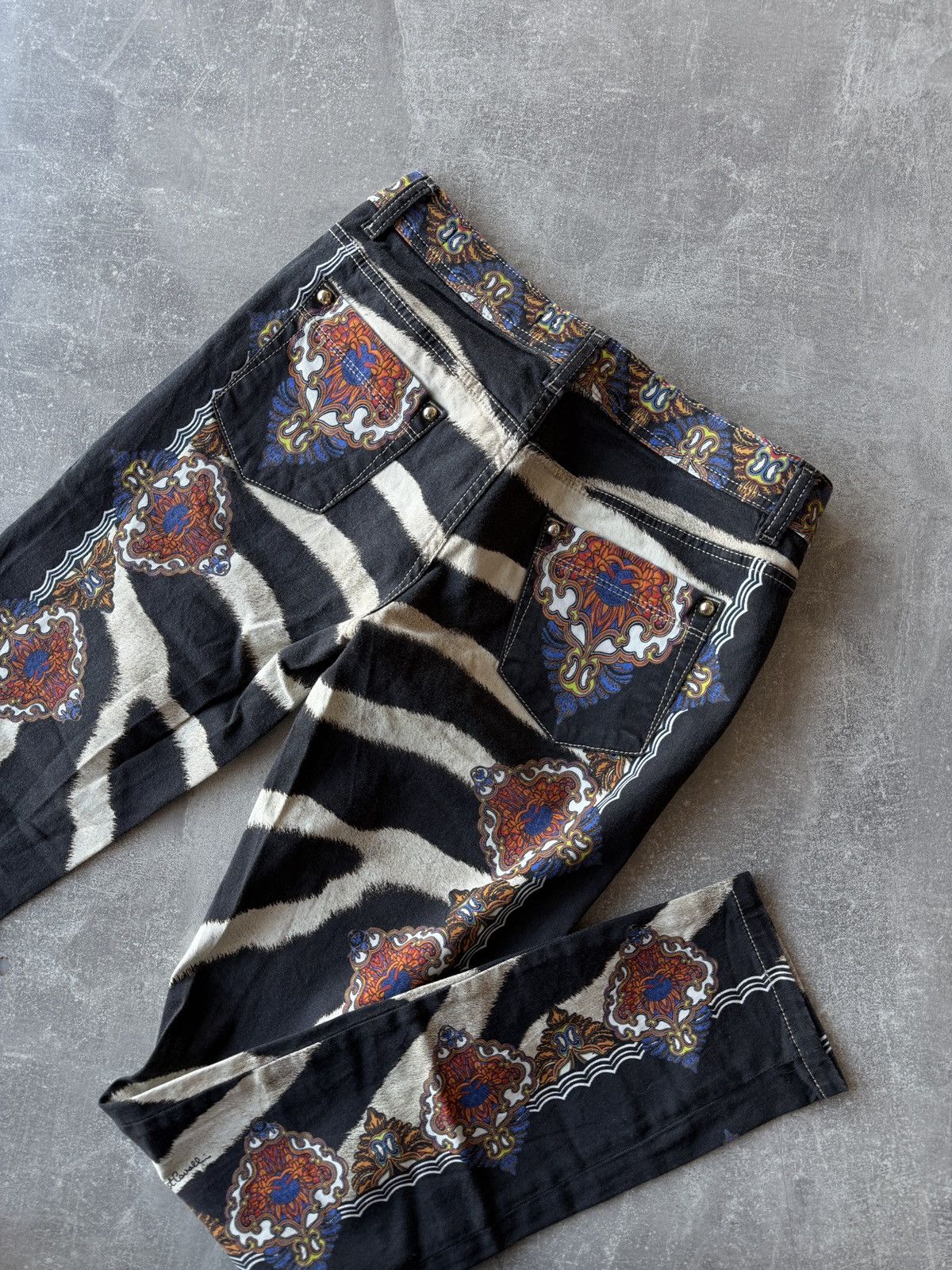 Just Cavalli Just cavalli overprint jeans skinny size 30 Size 30" / US 8 / IT 44 - 10 Thumbnail