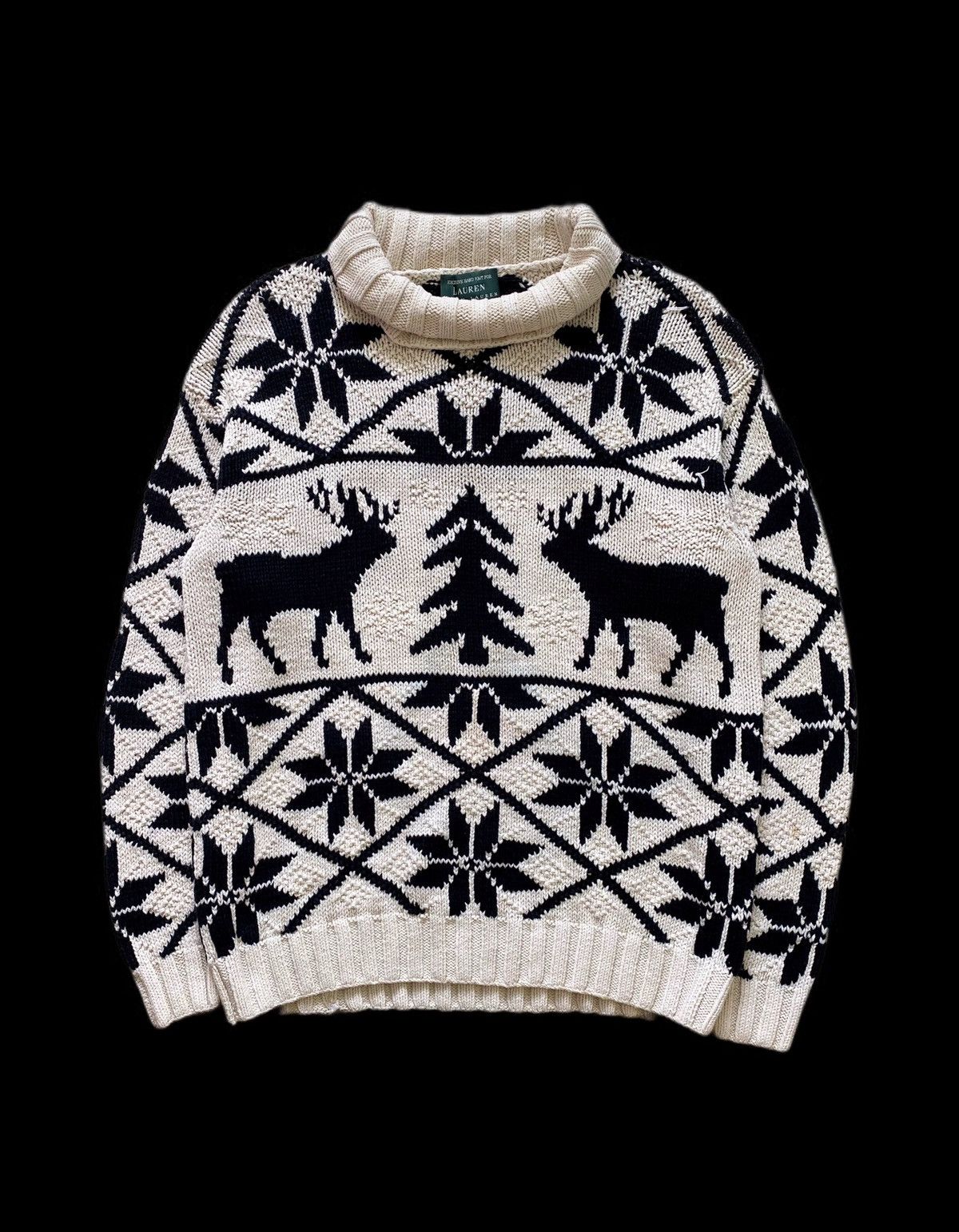 Lauren Ralph Lauren Vintage Lauren Ralph Lauren Handknit Silk Sweater Size M / US 6-8 / IT 42-44 - 1 Thumbnail