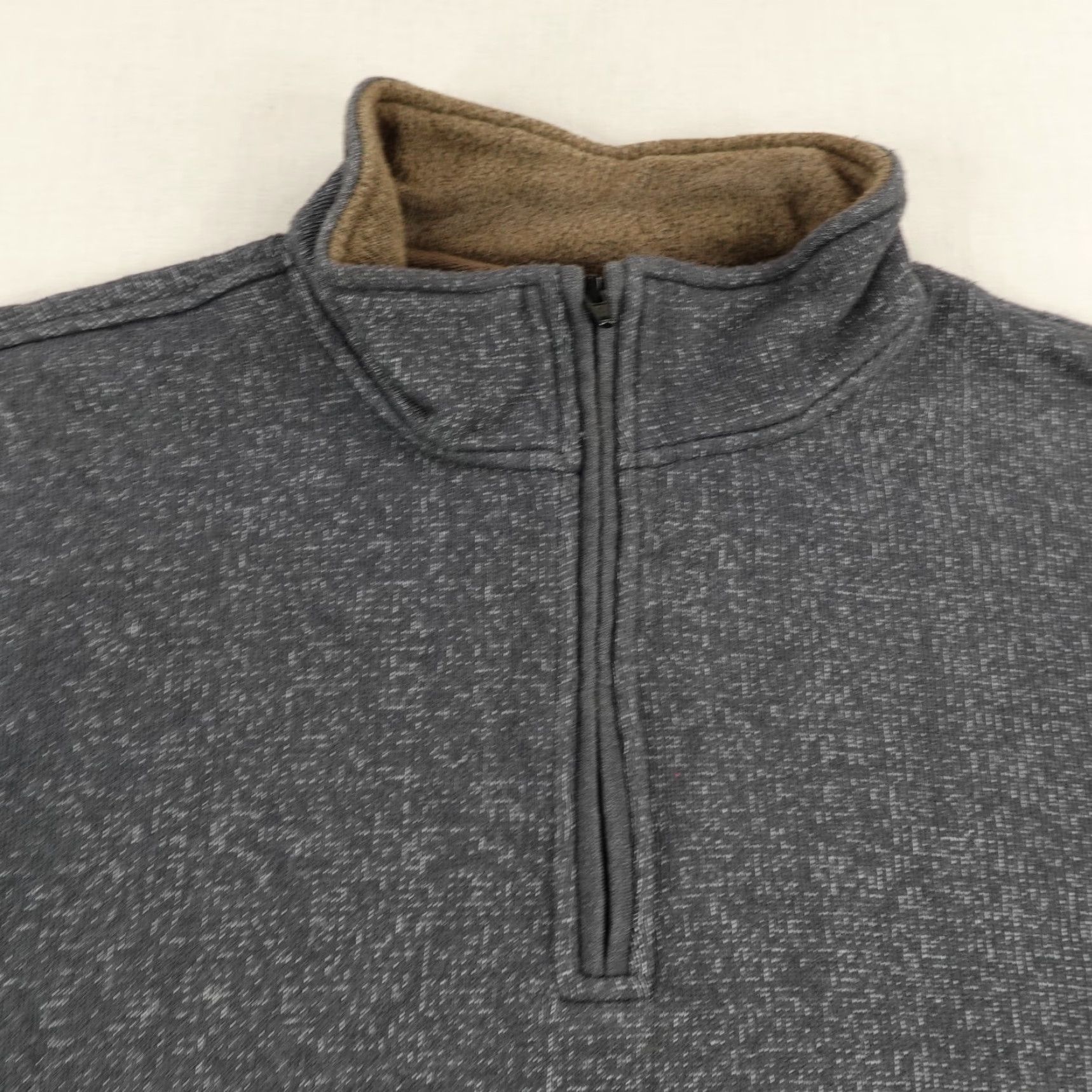 Orvis Orvis Sweater Men M Gray 1/4 Zip Mock Neck Fleece Pullover Sweatshirt Casual Outdoor Size US M / EU 48-50 / 2 - 2 Thumbnail