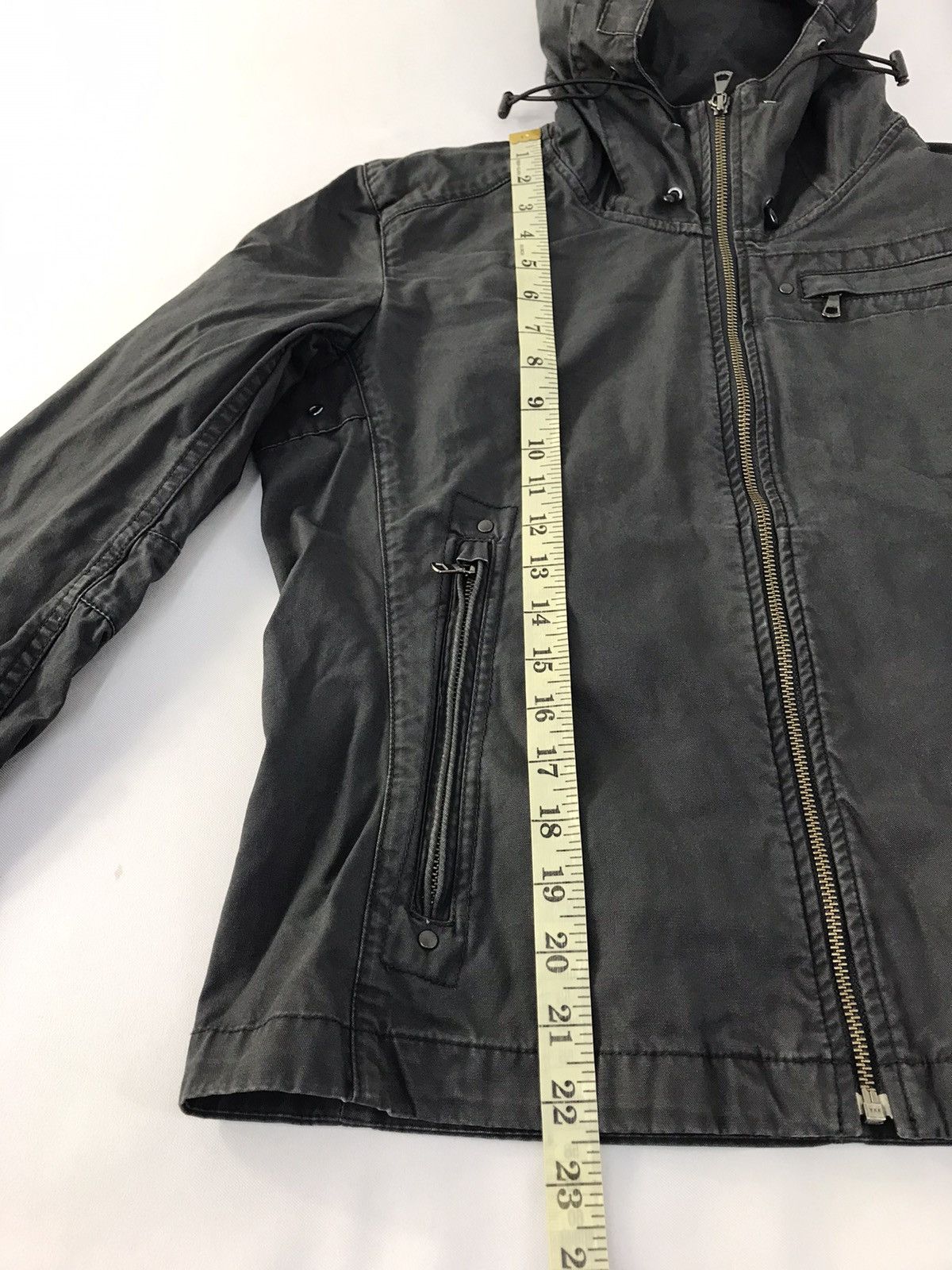 Japanese Brand Hype Japan Brand Khakis Hooded Jacket Full Zip Double Pocket Size M / US 6-8 / IT 42-44 - 11 Thumbnail