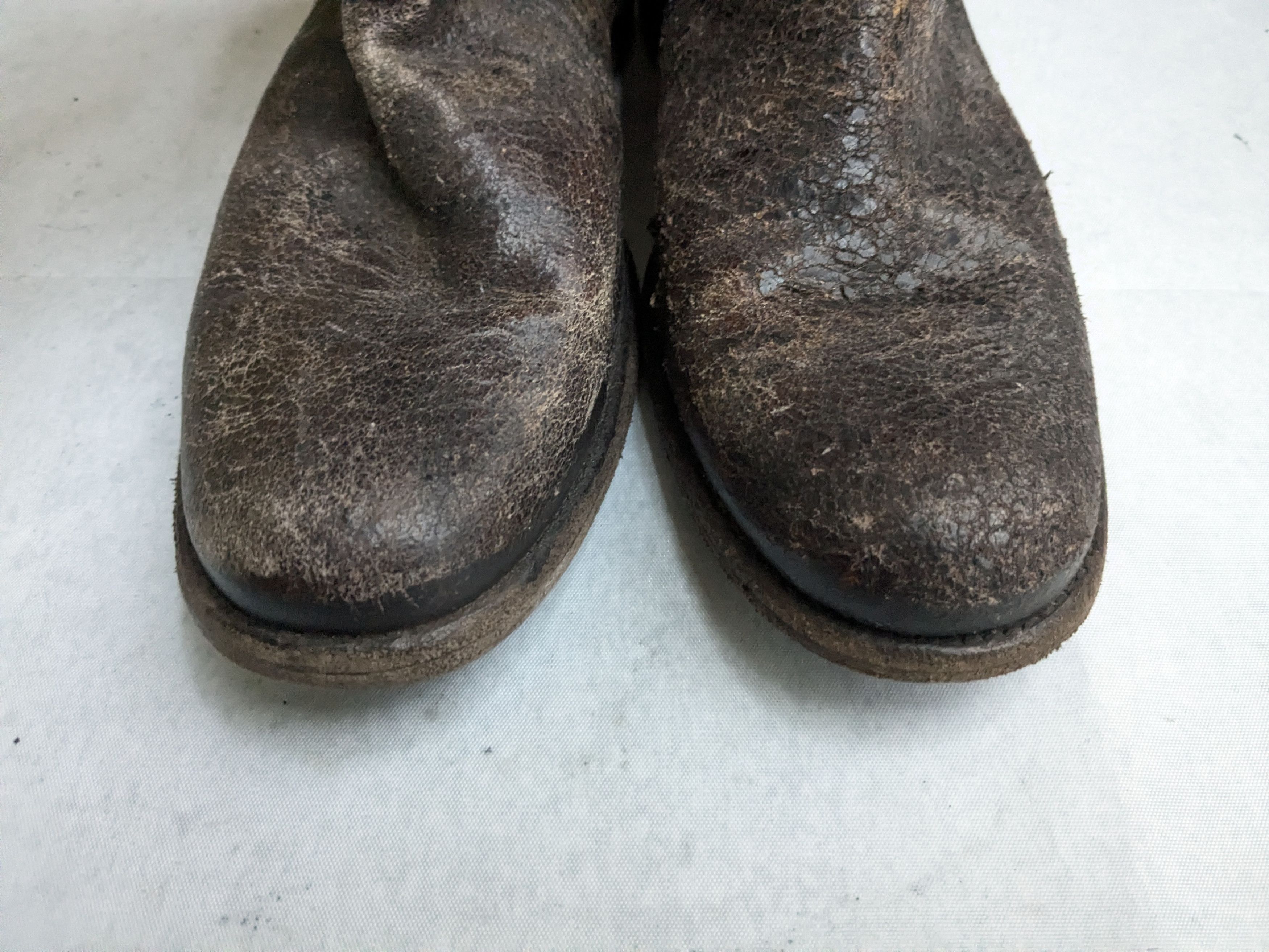 Frye Frye Harness Boots Brown Leather 8.5 Motorcycle Biker Size US 8.5 / EU 41-42 - 4 Thumbnail