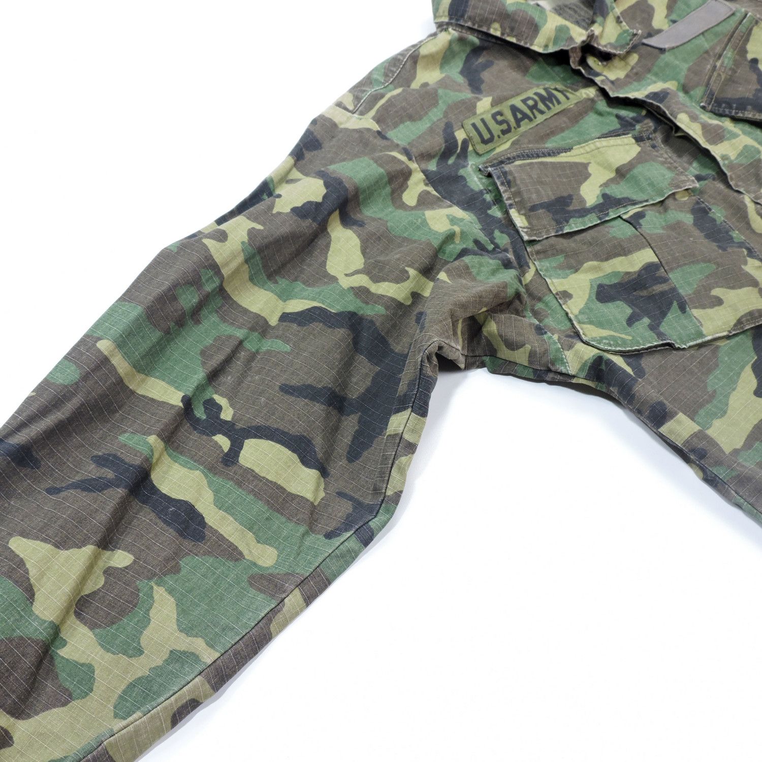 Japanese Brand RNA INC. CAMOUFLAGE SLANT POCKET LONG SLEEVE SHIRT Size US M / EU 48-50 / 2 - 9 Thumbnail