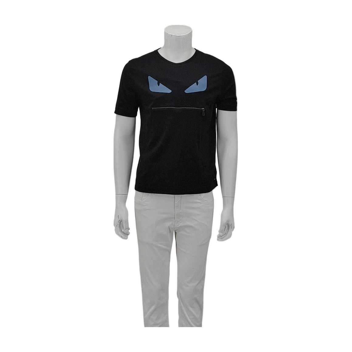 Fendi Fendi Bag Bug Eyes Zip Pocket T-Shirt Size M Size US M / EU 48-50 / 2 - 1 Thumbnail