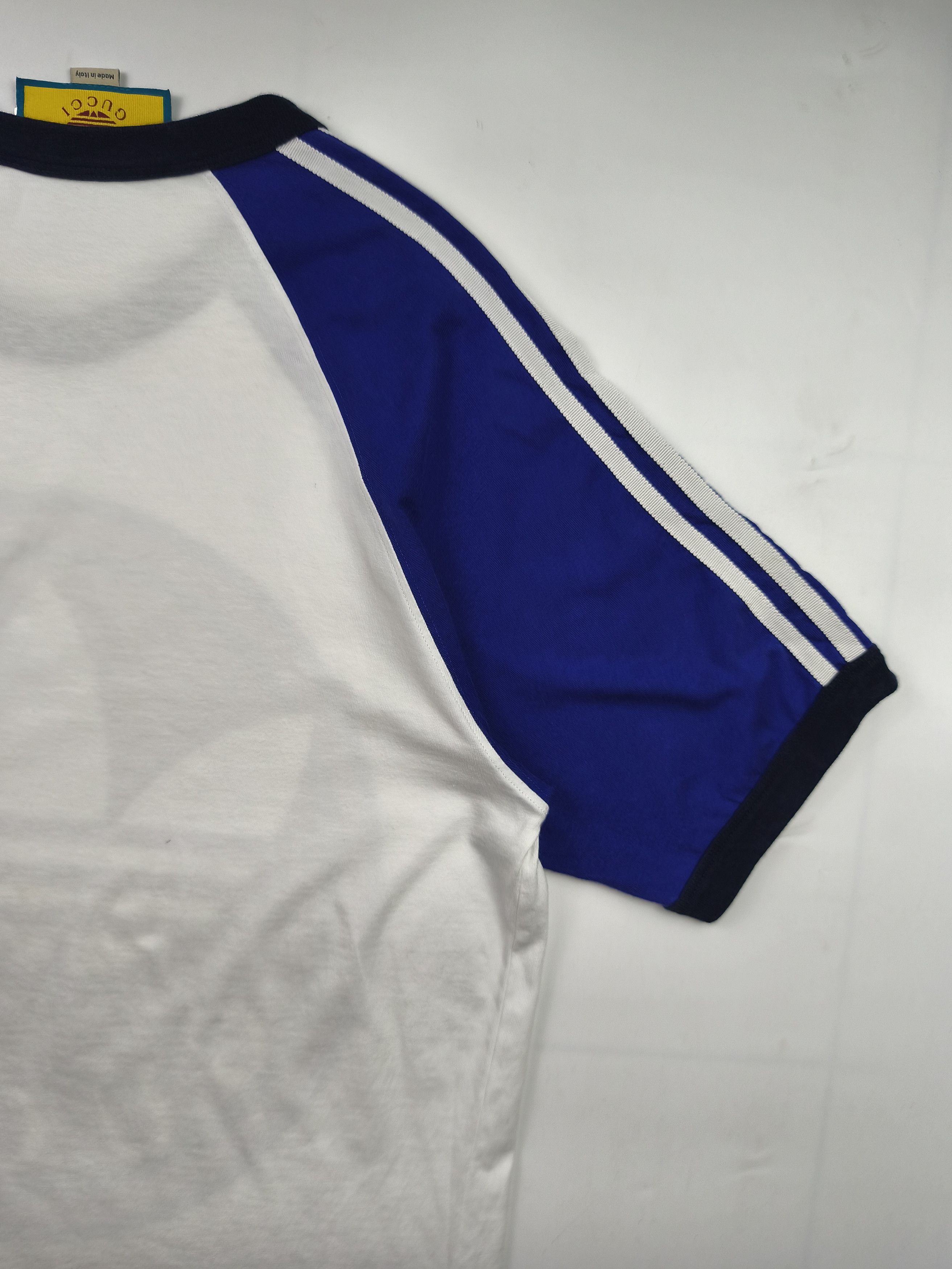 Adidas × Gucci Gucci x Adidas cotton jersey t-shirt Size US M / EU 48-50 / 2 - 11 Thumbnail