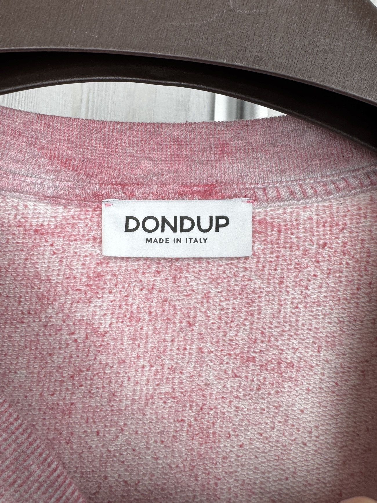 Dondup Dondup Tie Dye pink crewneck sweatshirt size M Size US M / EU 48-50 / 2 - 8 Thumbnail