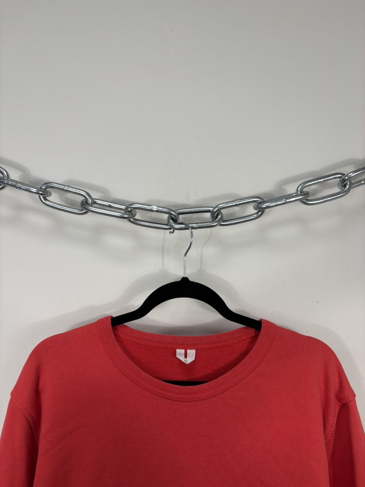 Arket Arket Men’s Red Organic Cotton Classic Basic Sweatshirt Size US L / EU 52-54 / 3 - 3 Thumbnail