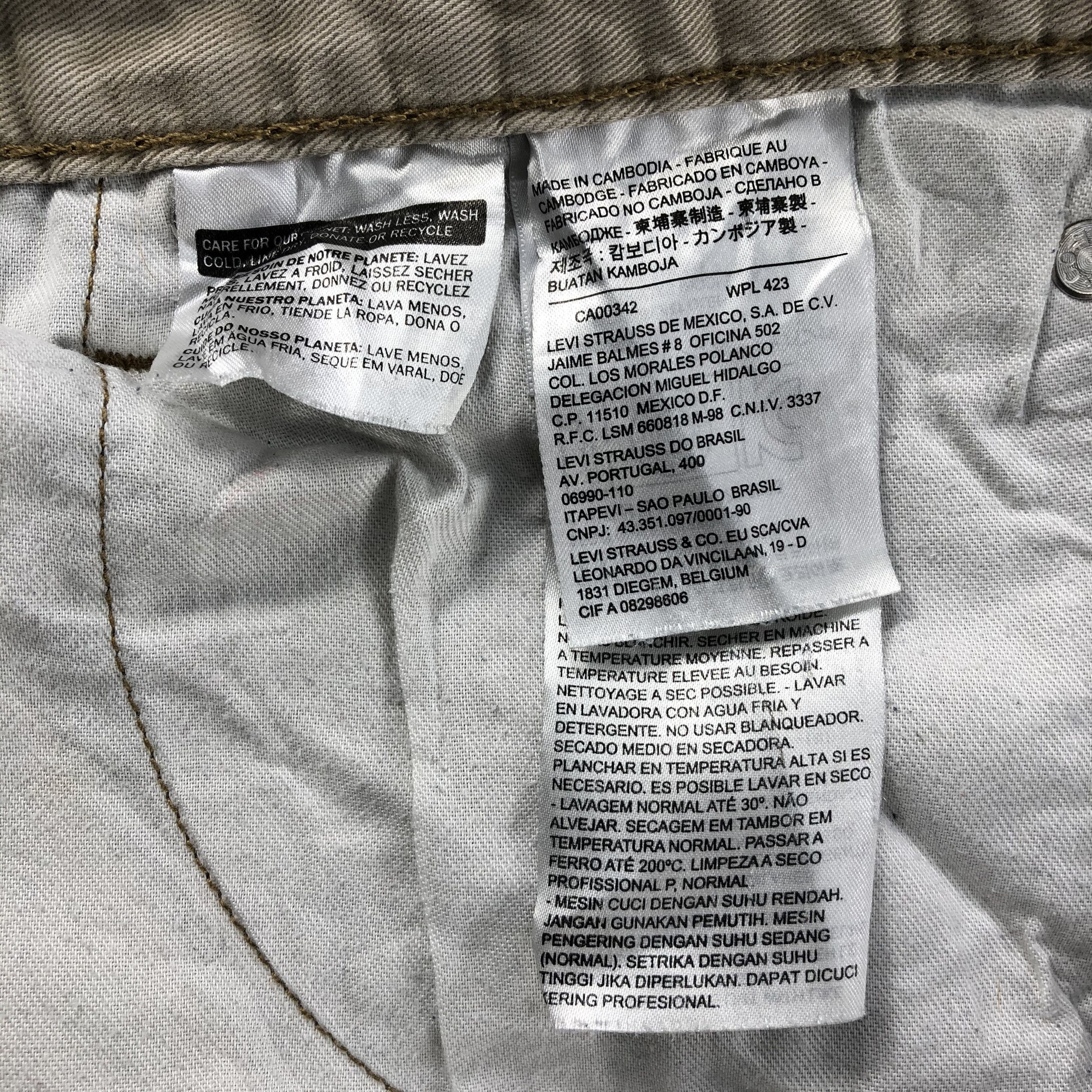 Levi's Vintage Levis 514 Jeans- J1377 Size US 32 / EU 48 - 11 Thumbnail