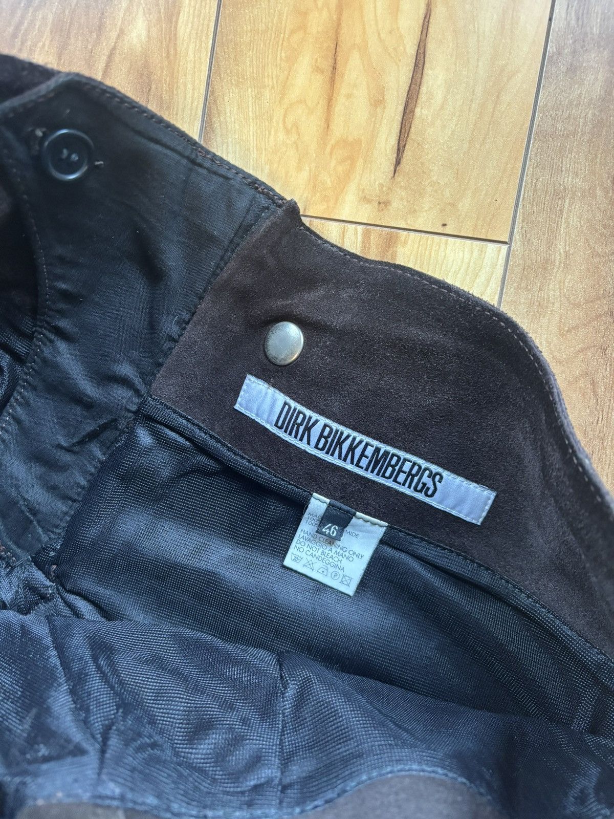 Dirk Bikkembergs Dirk Bikkembergs Runway Reverse Leather Pants Size US 29 - 5 Thumbnail