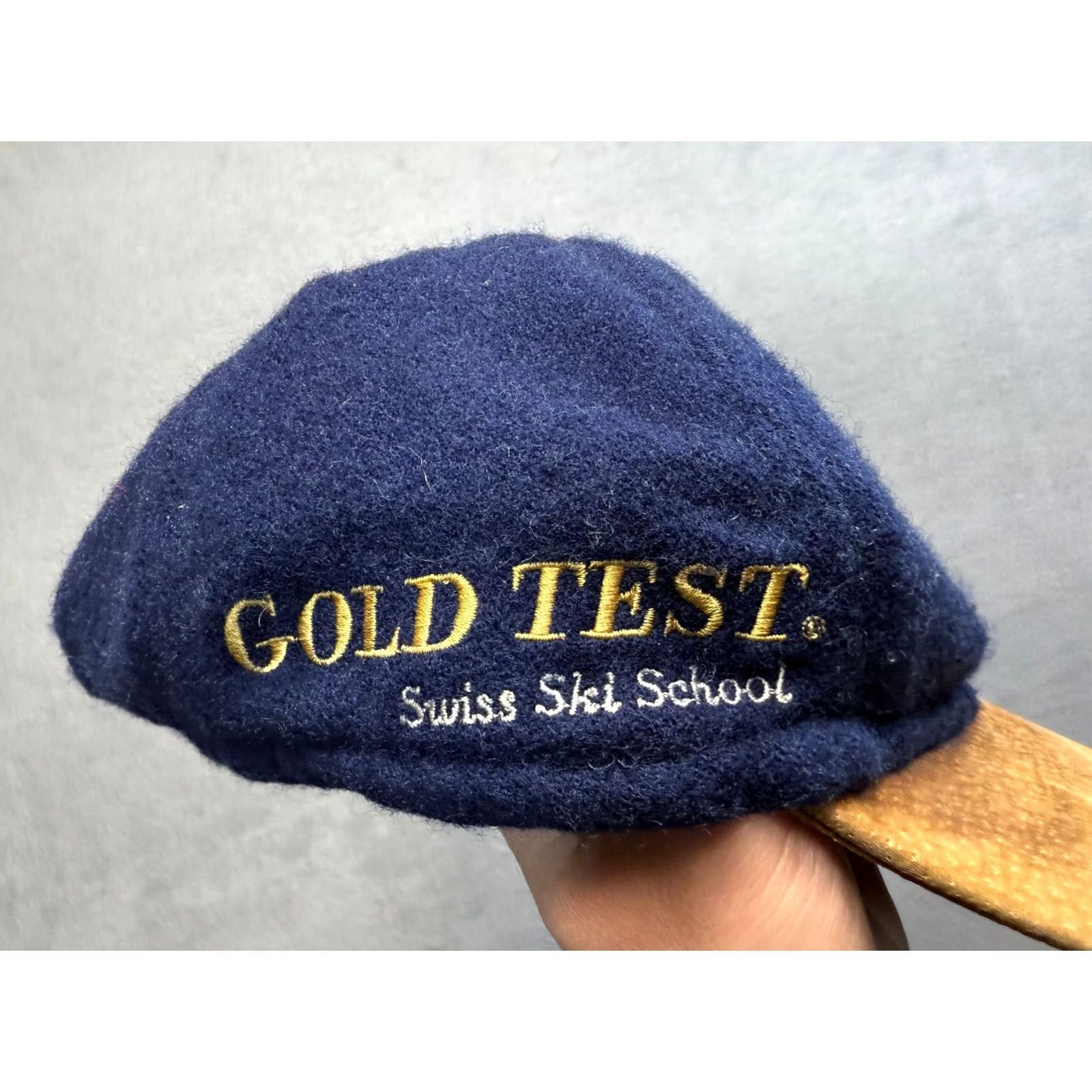 Vintage VINTAGE Trikora Blue Ski Baseball Cap Men One Size Swiss Gold test Trikora Switzerland Golf Cap Size ONE SIZE - 6 Thumbnail