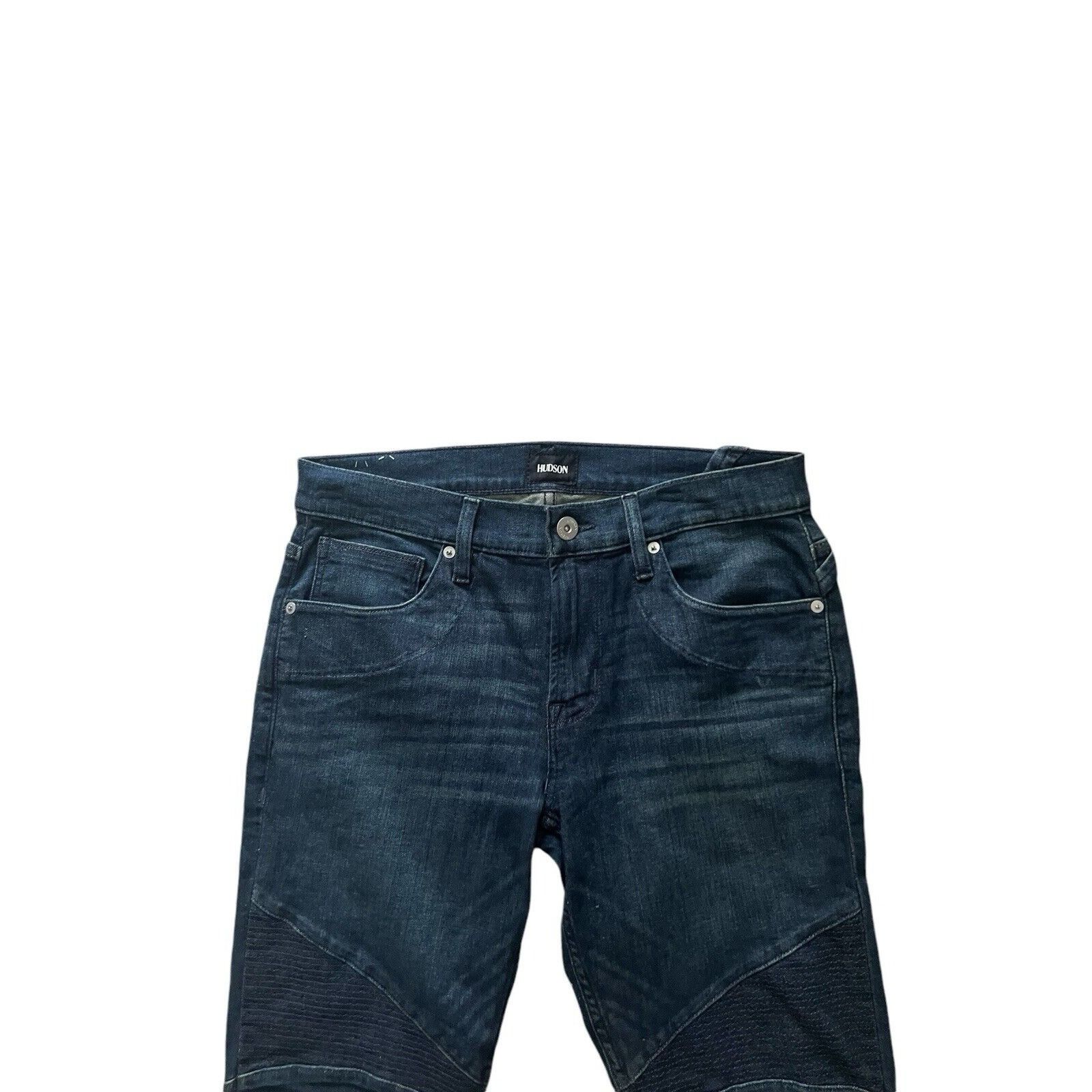 Hudson Hudson Jeans Skinny Men's Denim Dark Blue $245 Size 31/32 Size US 31 - 4 Thumbnail