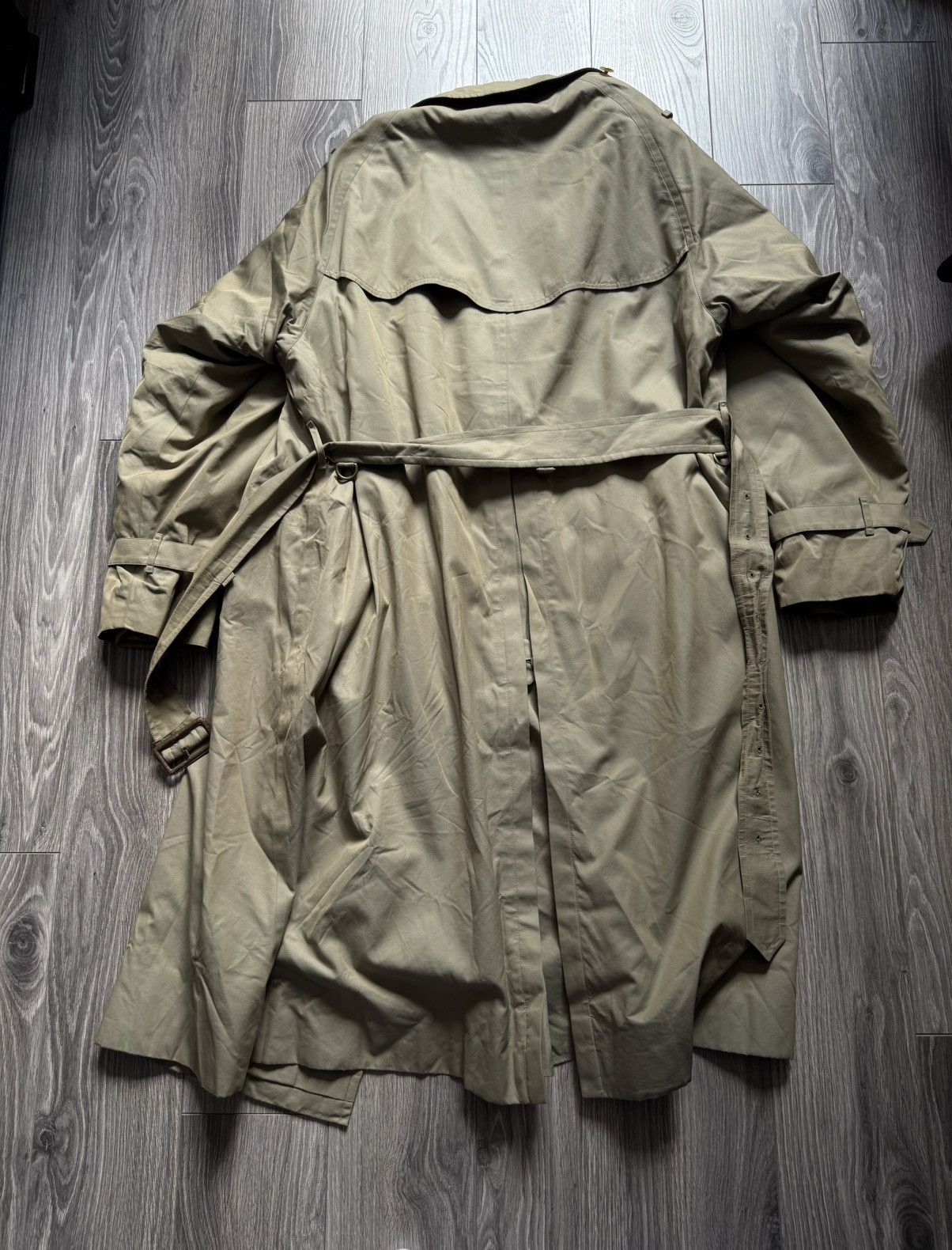 Burberry Burberrys’ Prorsum Ladage&Oelke Double-Brested TrenchCoat 56 Size US XL / EU 56 / 4 - 21 Thumbnail