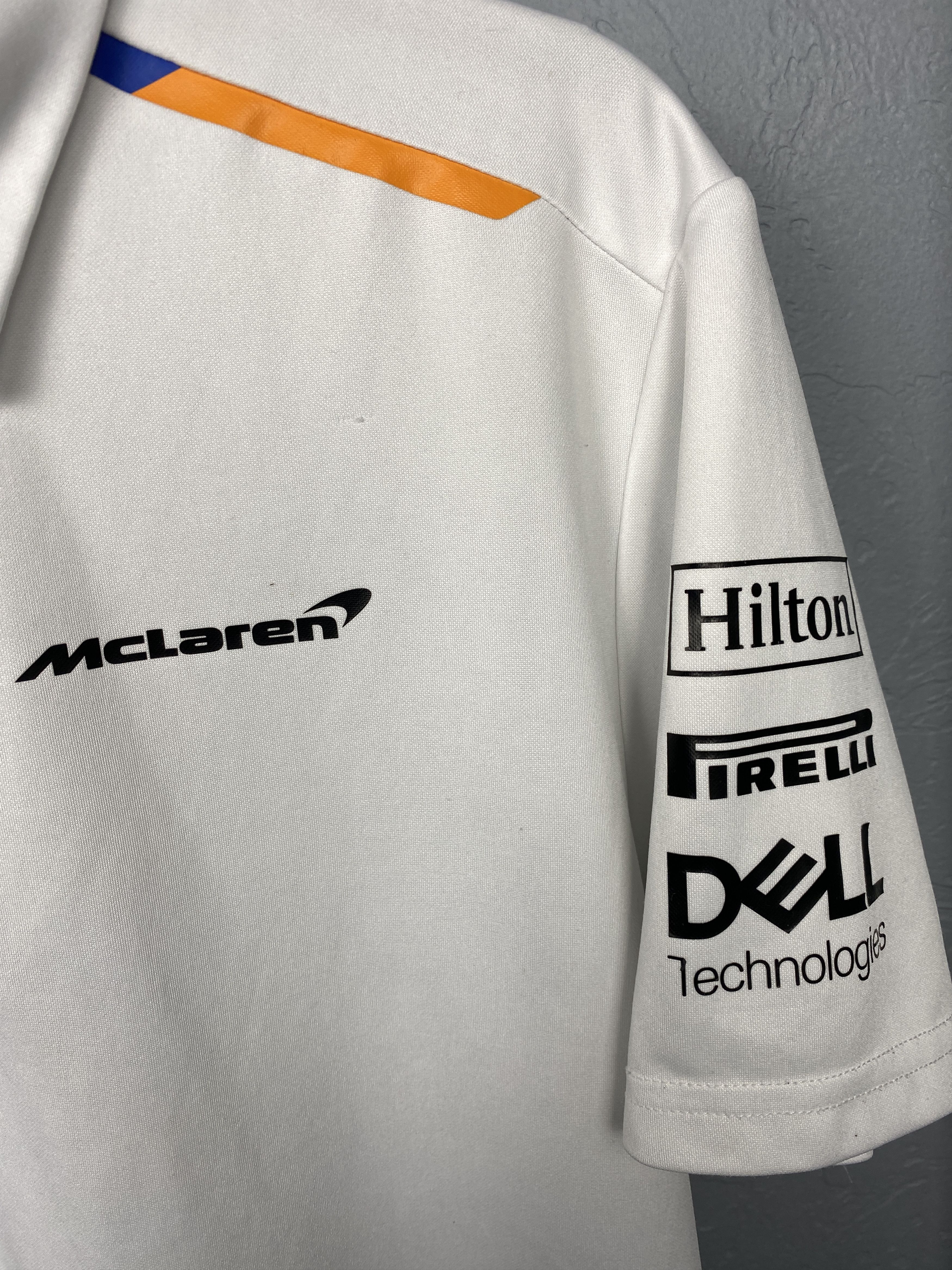 Formula 1 Renault McLaren Team Vintage Racing T-Shirt Tee Pirelli Size US XL / EU 56 / 4 - 3 Thumbnail