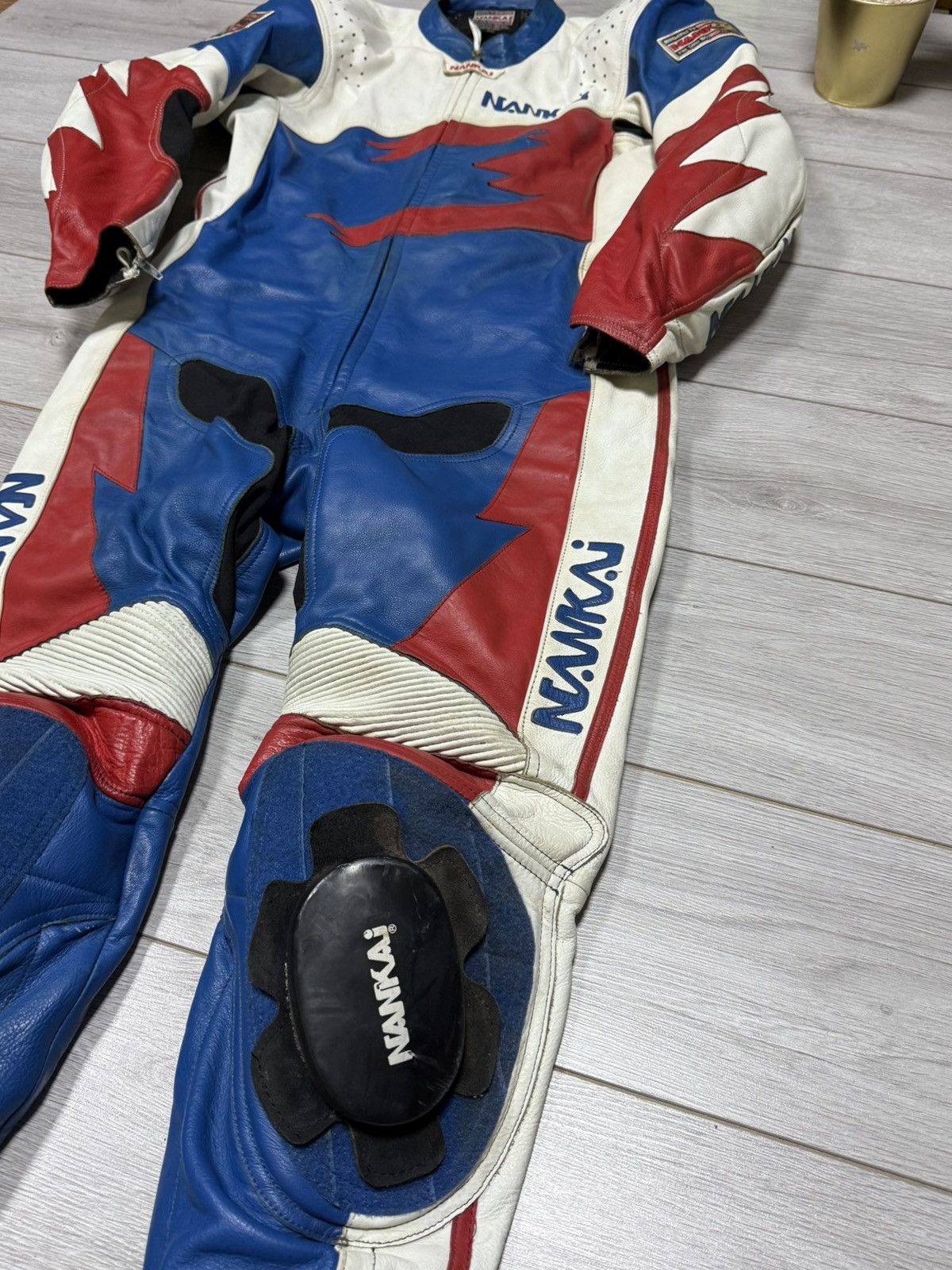 NANKAI Japan Leather suit overall MOTO protection