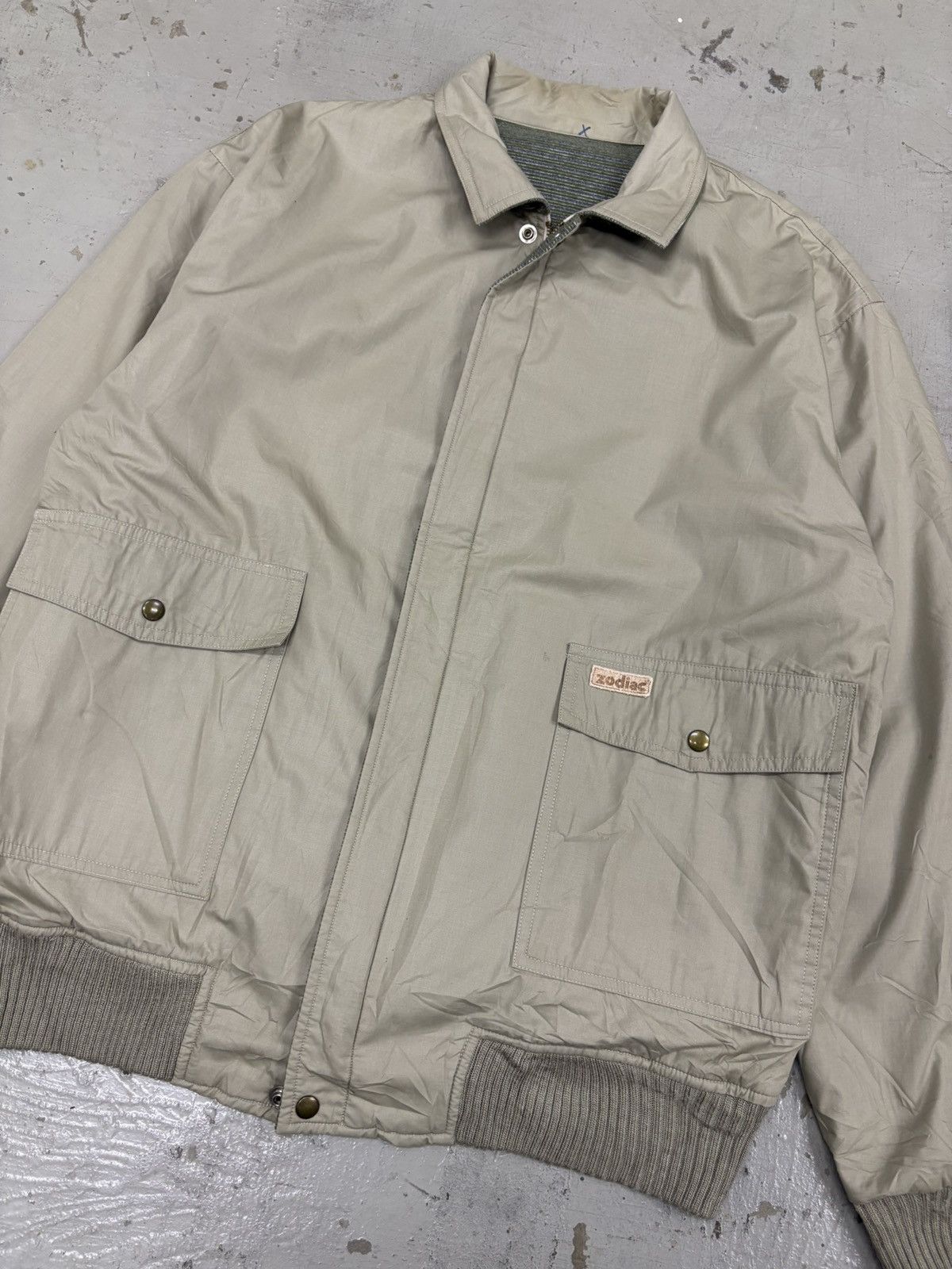 Buzz Rickson's Vintage 90s Flight Bomber Jacket Reversible Size US L / EU 52-54 / 3 - 3 Thumbnail