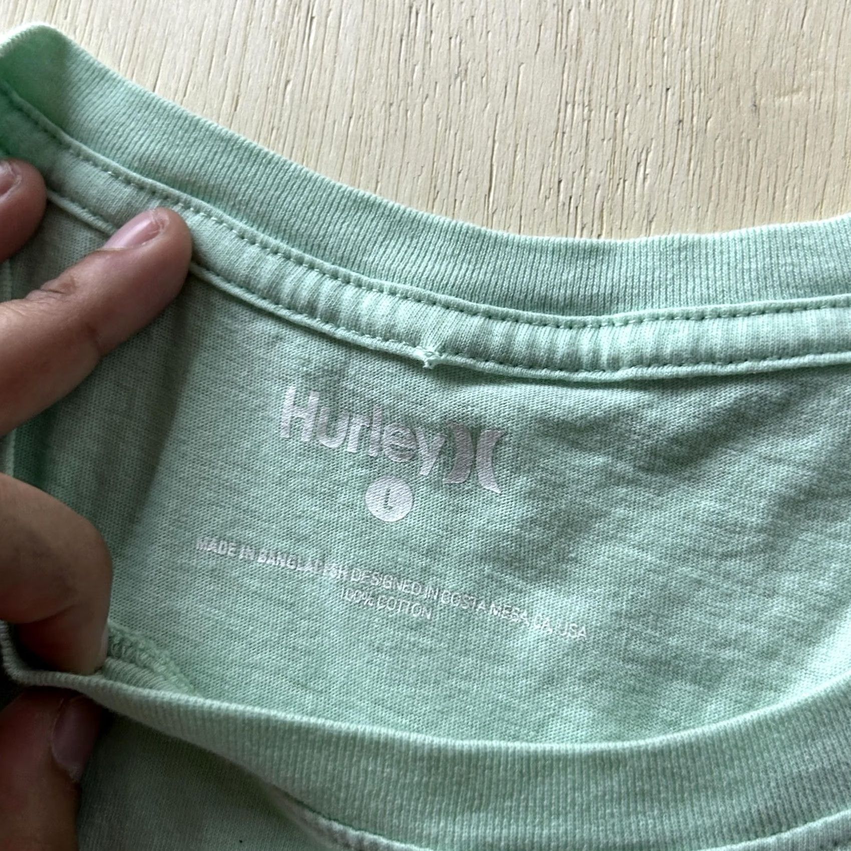 Hurley Hurley Tank Top Womens Large Green Surf Crew Better At The Beach Muscle Graphic Shirt Size L / US 10 / IT 46 - 3 Thumbnail