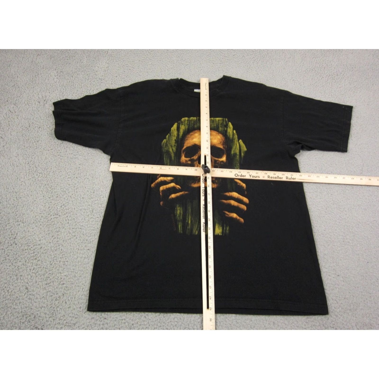 Vintage VINTAGE Cygnus Skull Shirt Mens XL Black Crew Neck Short Sleeve T-Shirt USA Grunge Casual 80s 90s Edition Size US XL / EU 56 / 4 - 7 Thumbnail