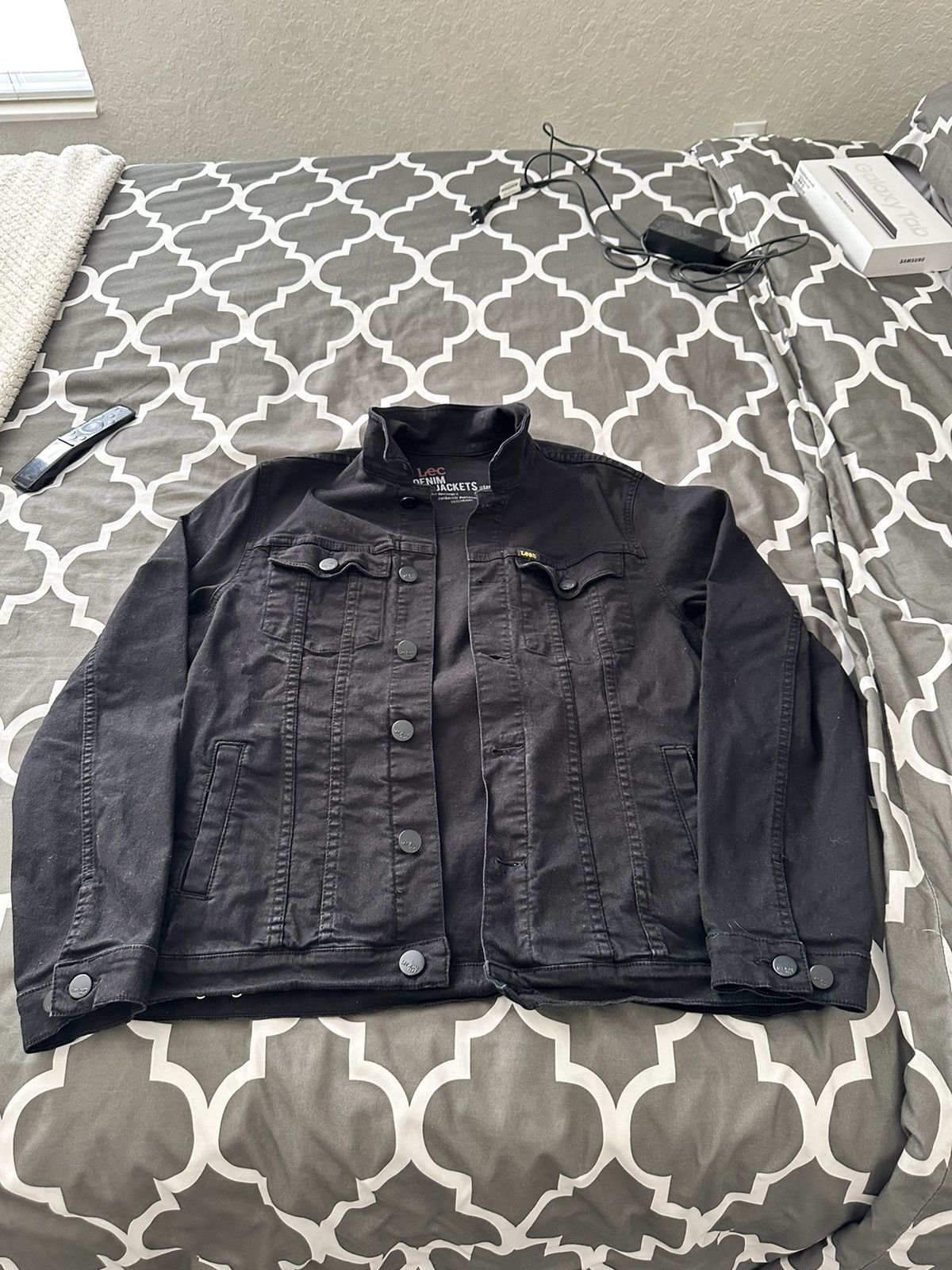 Lee × Vintage Lee Black Denim Jacket Size US M / EU 48-50 / 2 - 1 Thumbnail