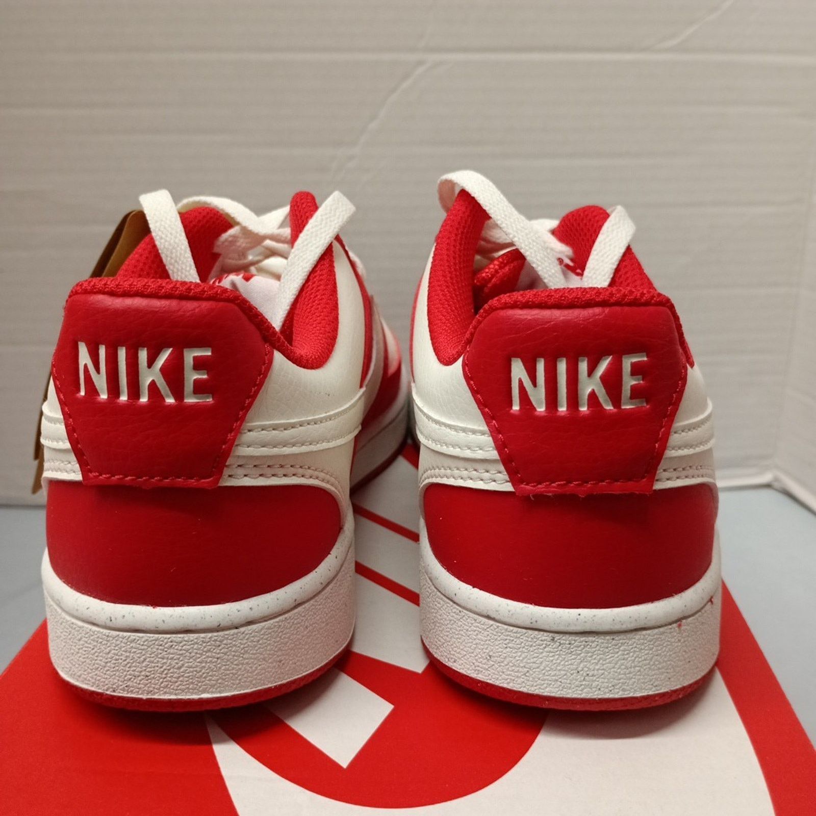 Nike Nike Court Vision Next Red White Sneakers Women’s Size 7.5 Size US 7.5 / IT 37.5 - 4 Thumbnail