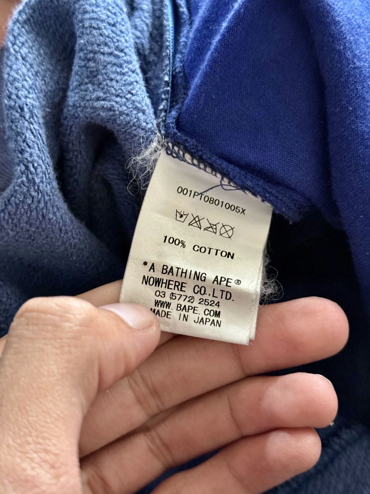 Bape RARE BAPE SPELL OUT BLUE CAMO JOGGERS Size US 32 / EU 48 - 8 Thumbnail
